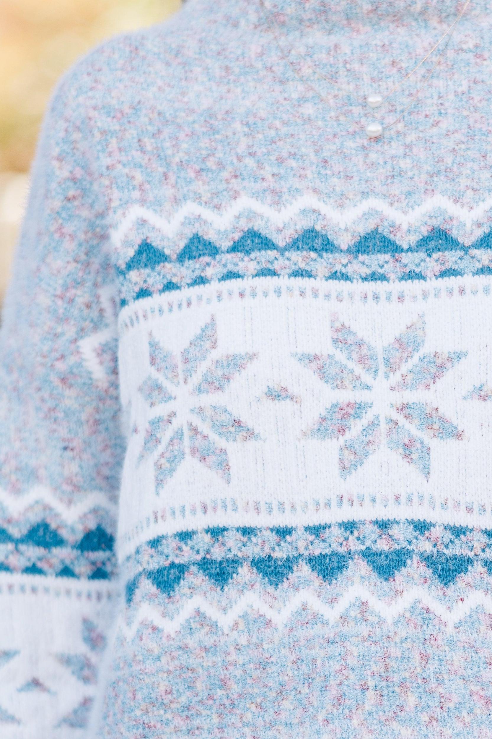 All My Life Gray Winter Novelty Sweater Female Product Image