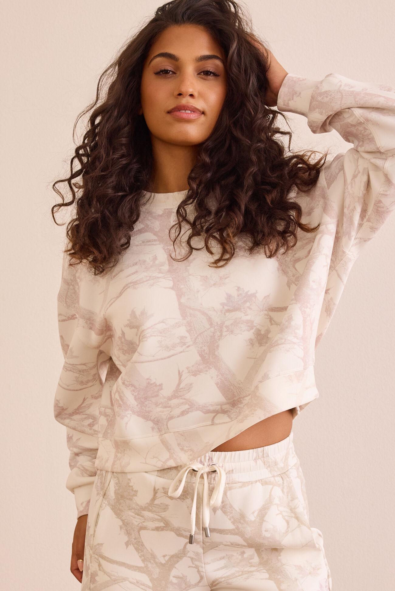 Supersoft Camo Crew Neck Product Image