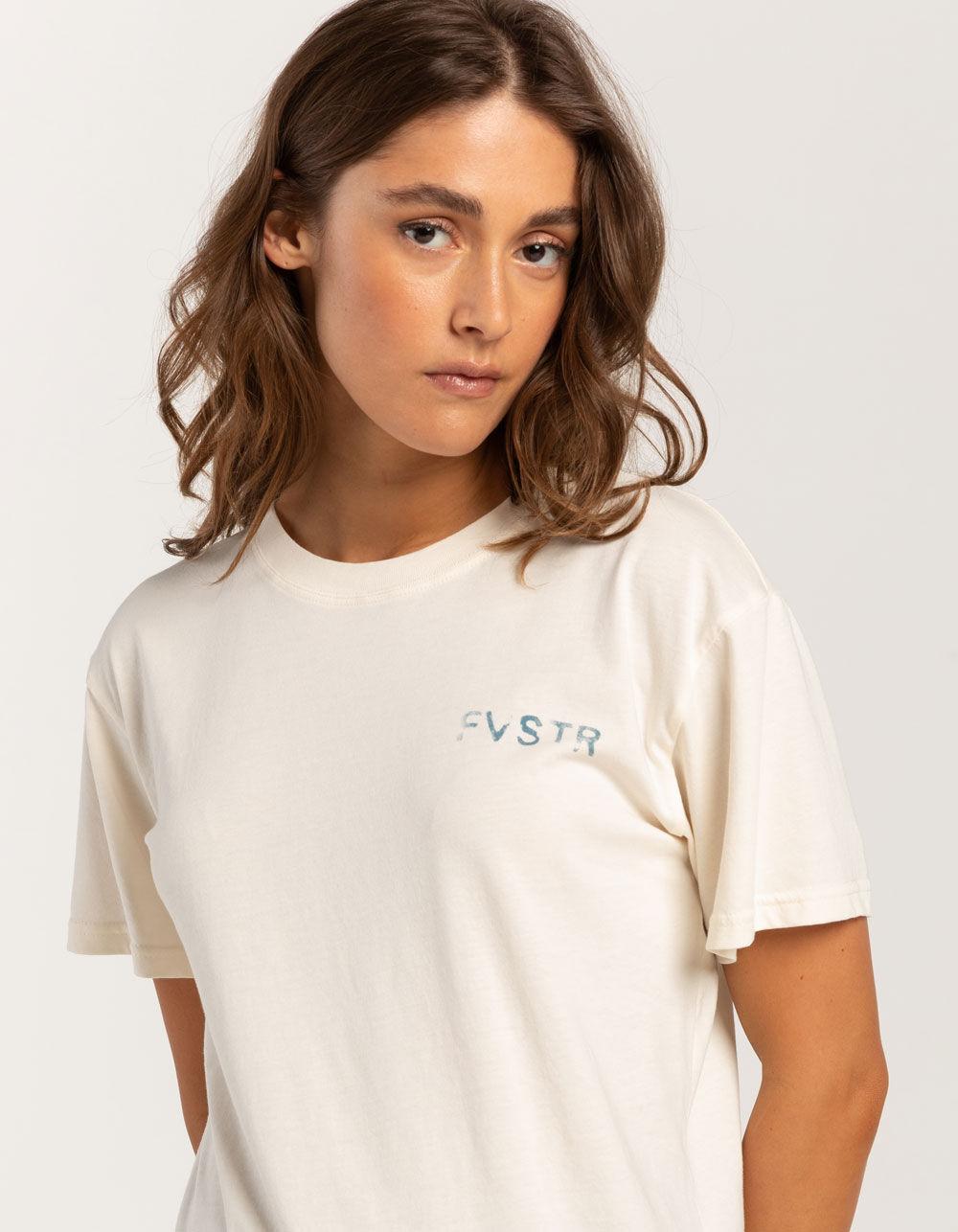 FIVESTAR GENERAL CO. Speedway Womens Boyfriend Tee - CREAM Product Image