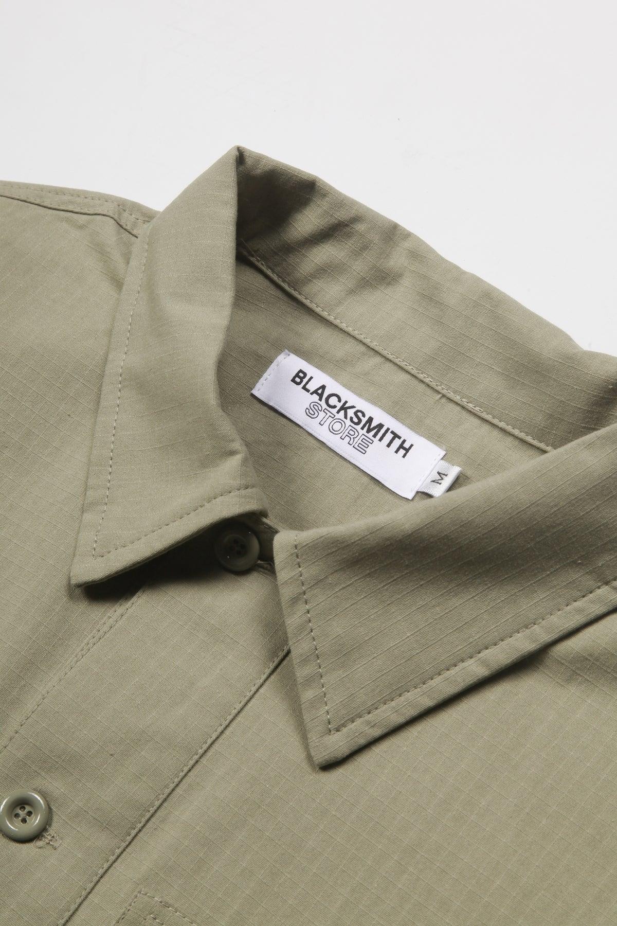 Blacksmith - Ripstop Military Popover - Black Product Image