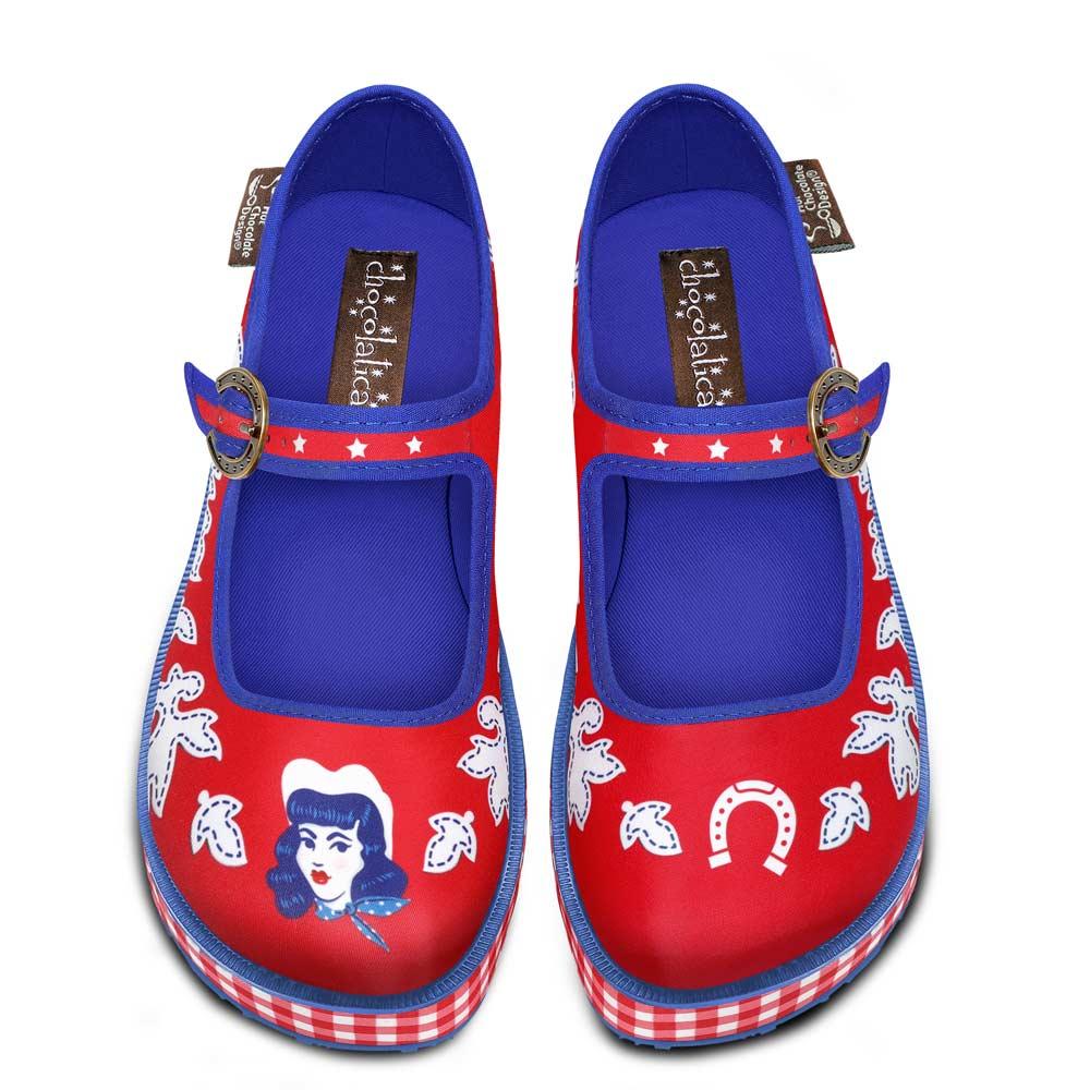 Chocolaticas® Pagan Spirit Women's Mary Jane Platform Female Product Image