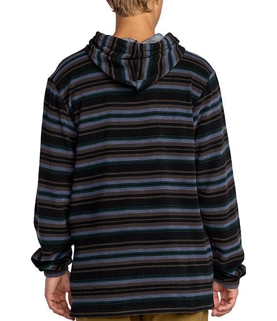 Billabong Flecker Diego Striped Long Sleeve Fleece Hoodie Product Image