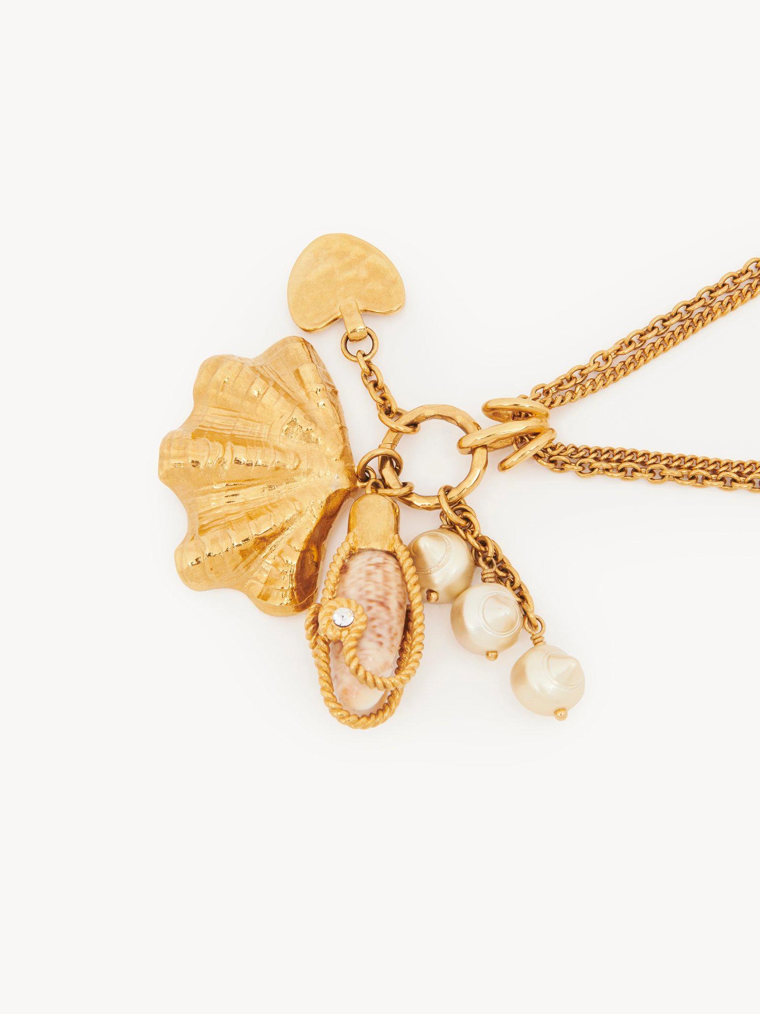The Chloé Shells scarf necklace Product Image
