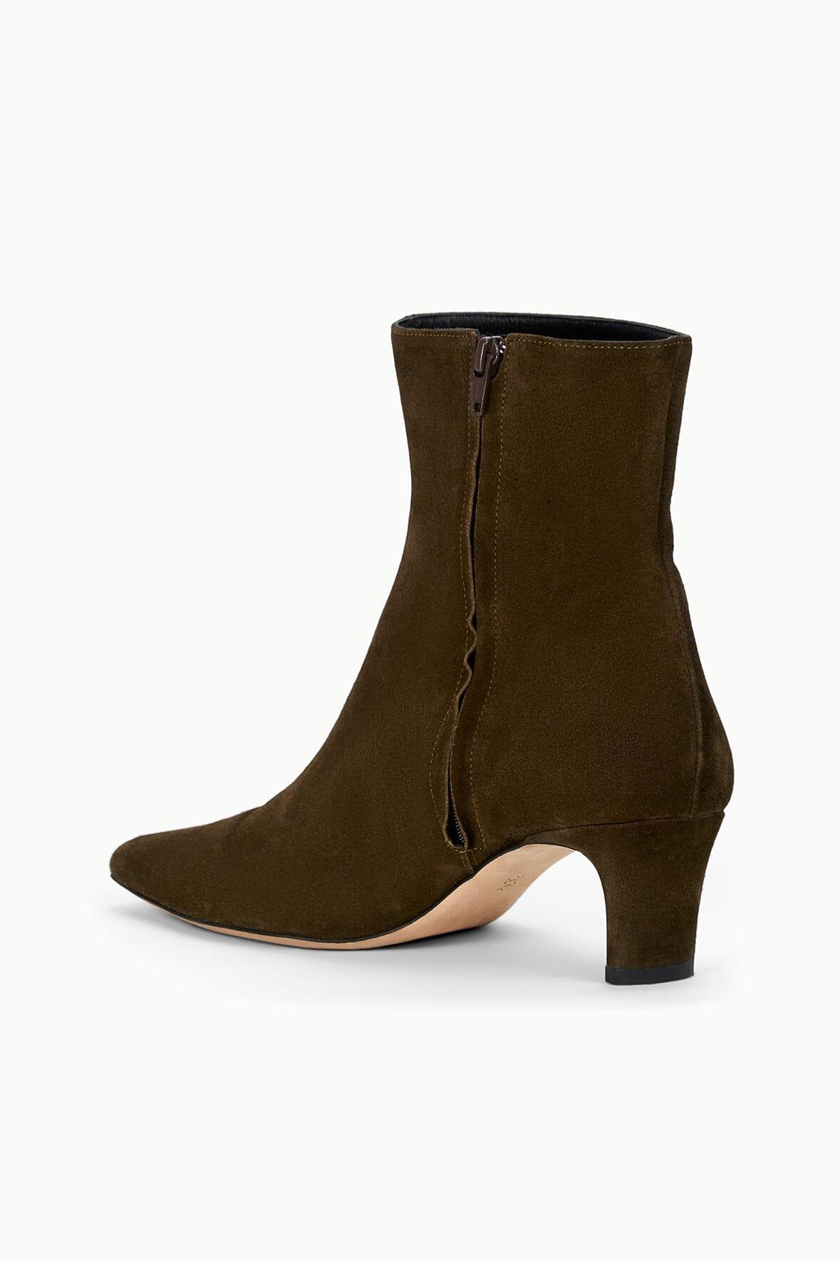 WALLY ANKLE BOOT | TRUFFLE SUEDE Product Image