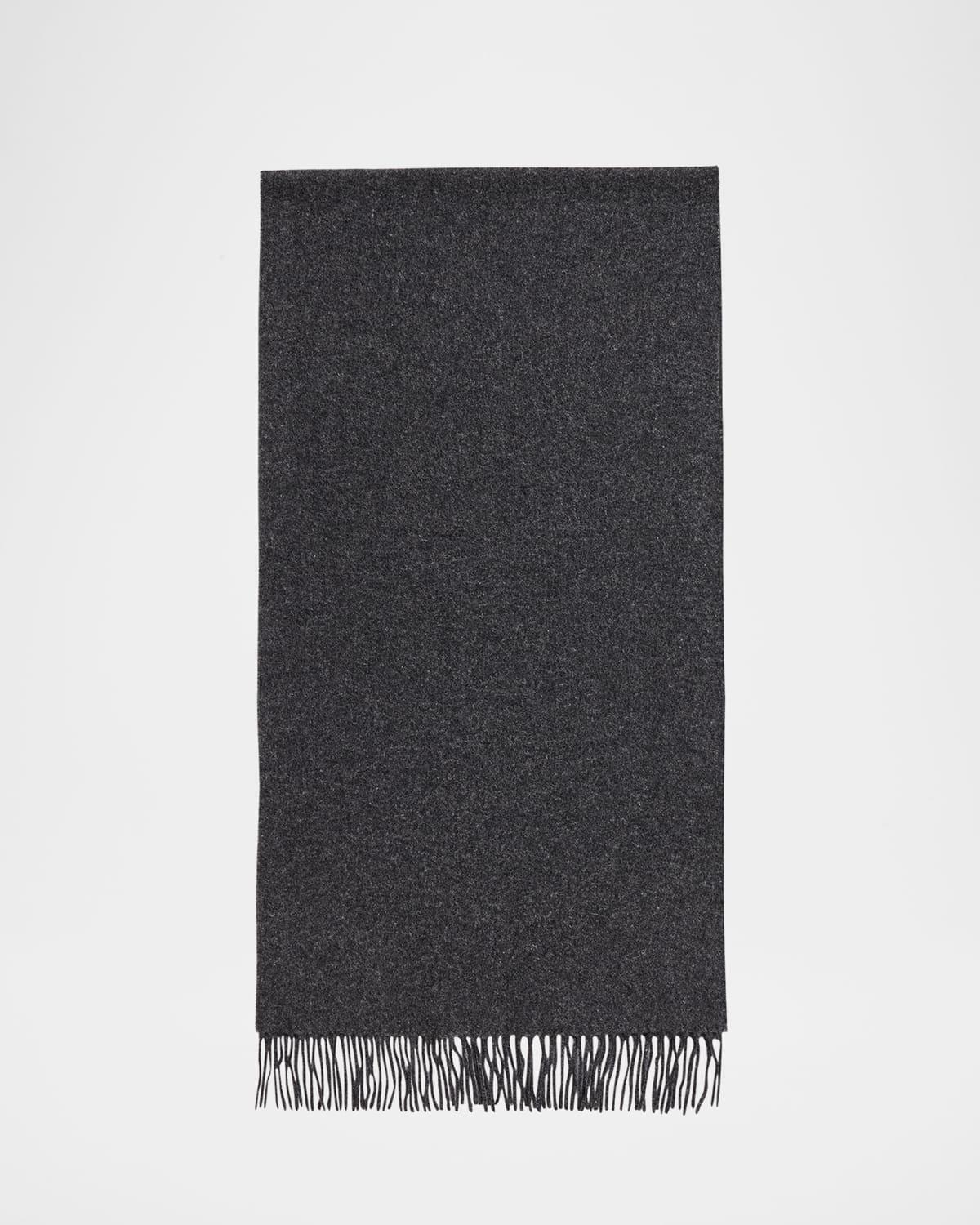 Classic Wool Fringe Scarf Product Image