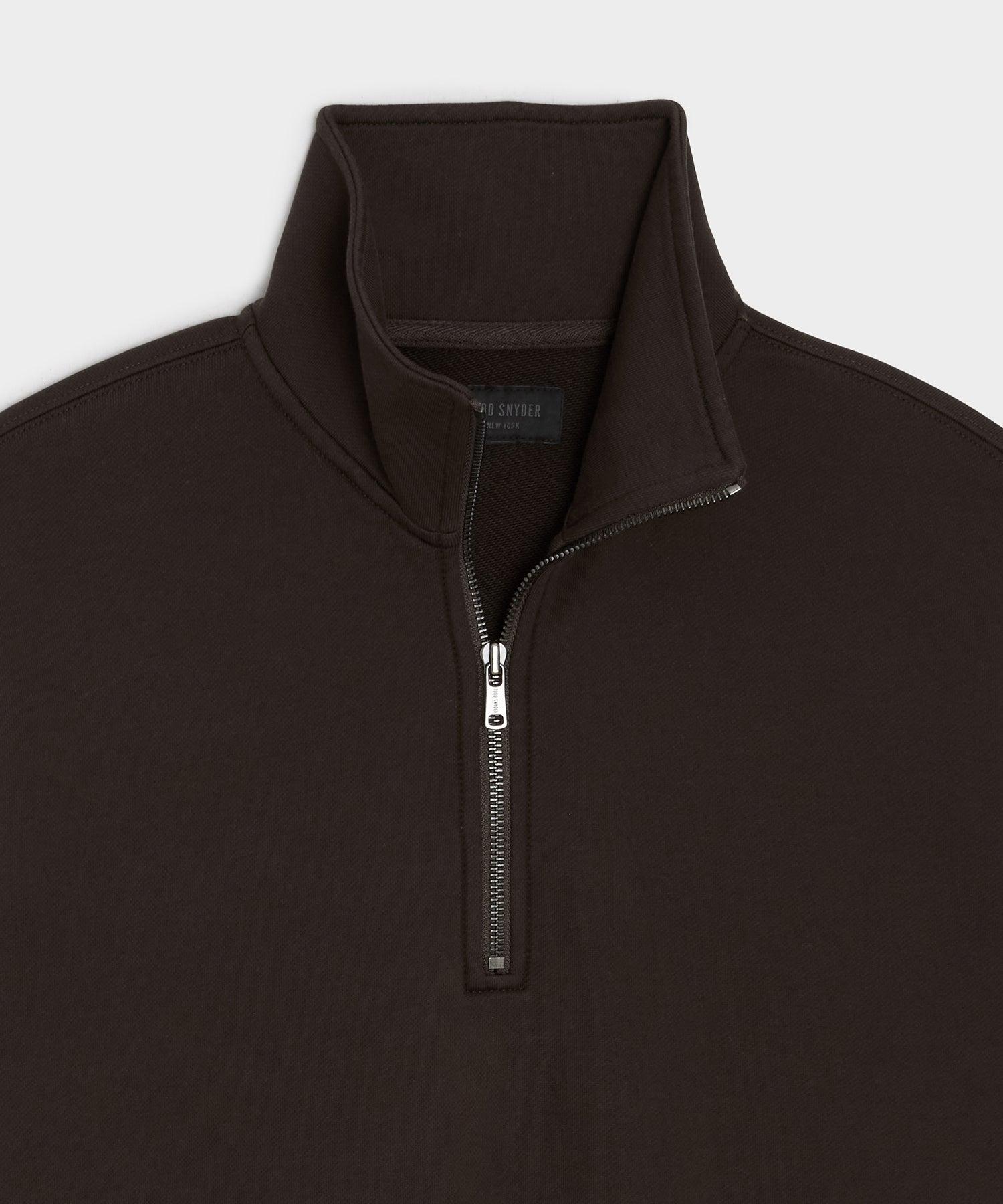 Portuguese Terry Quarter-Zip Sweatshirt Product Image