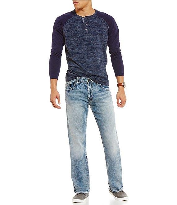 Silver Jeans Co. Gordie Relaxed Fit Light Wash Jeans Product Image