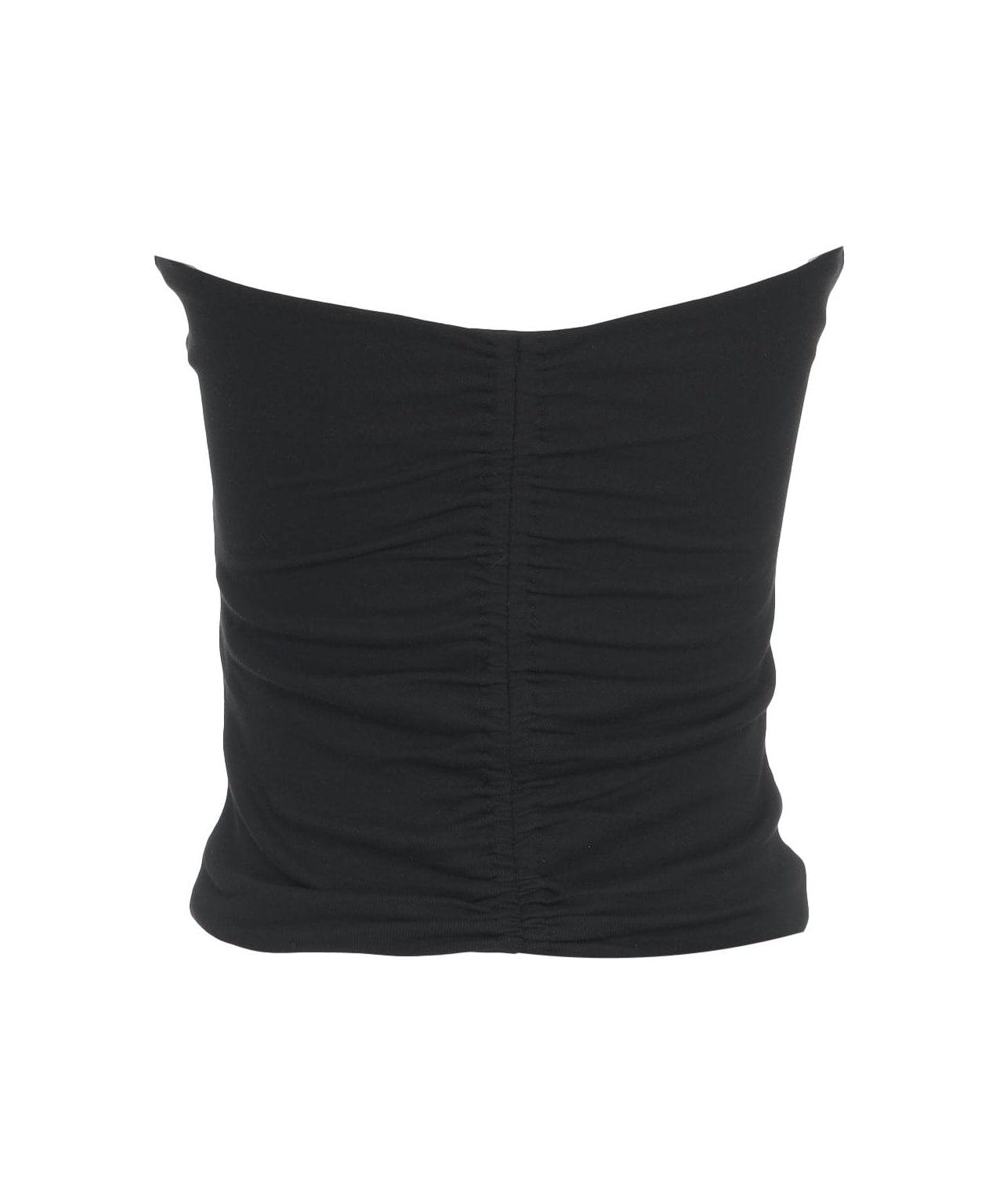 Gathered bandeau top Product Image