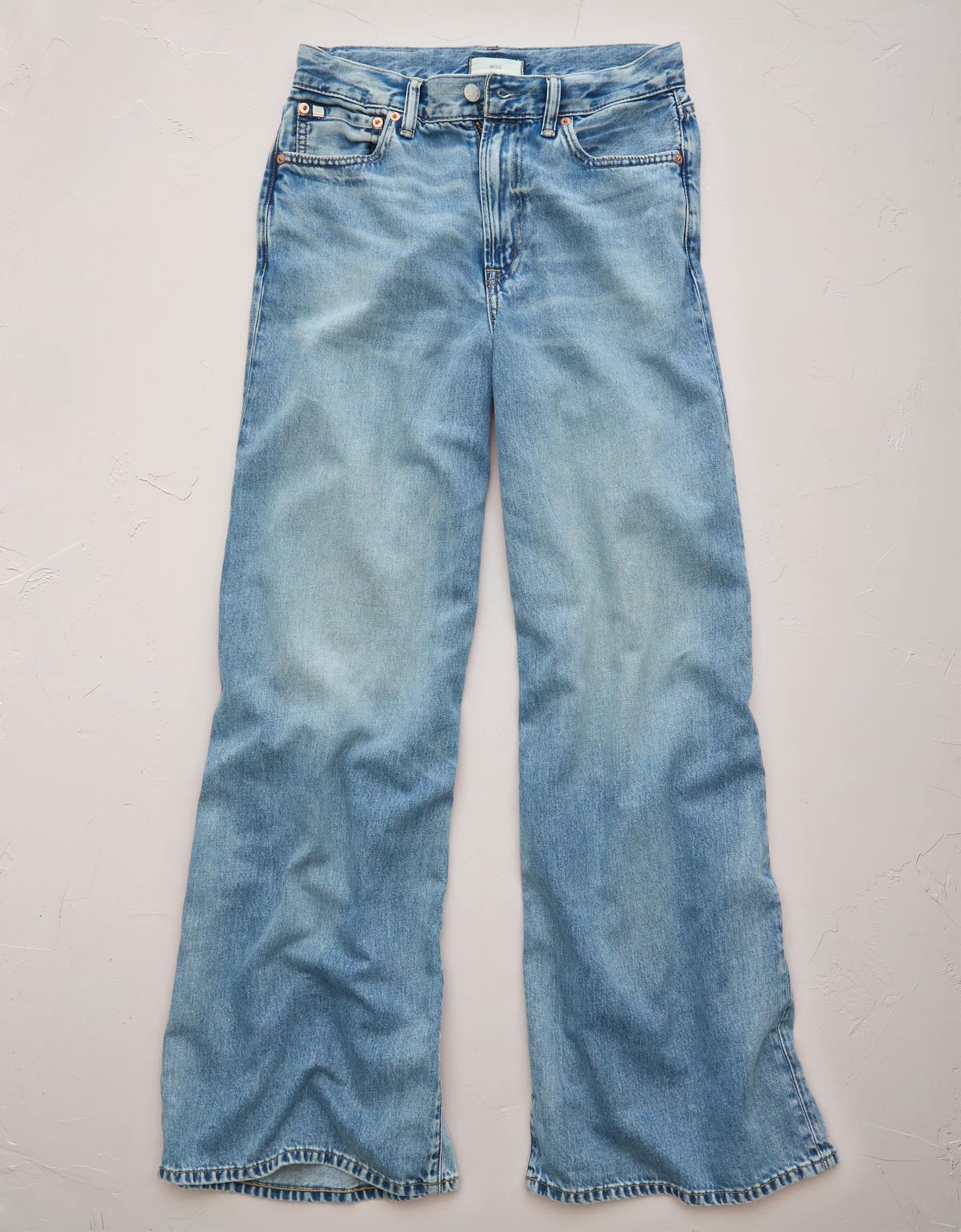 AE77 Premium Wide 5-Pocket Jean Product Image