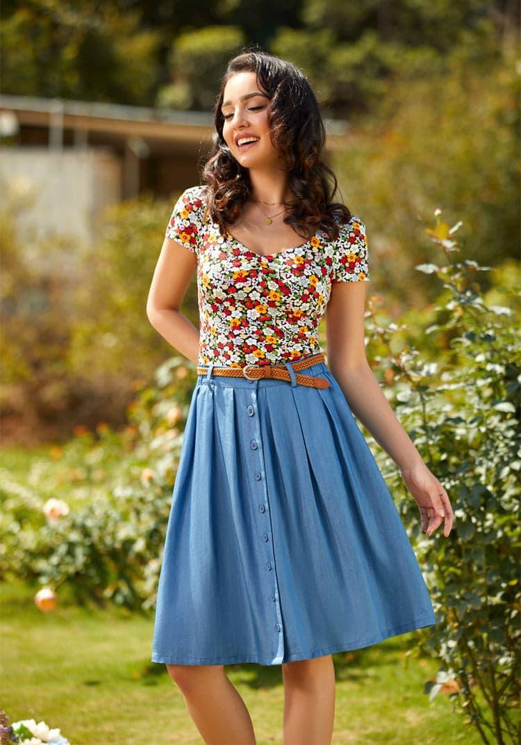 Sweet Thing Square Neck Top Product Image