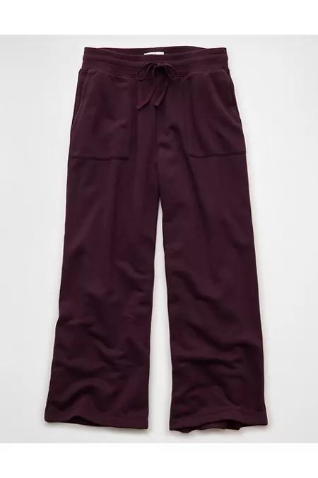 AE Everyday Luxe Wide-Leg Sweatpant Women's Product Image