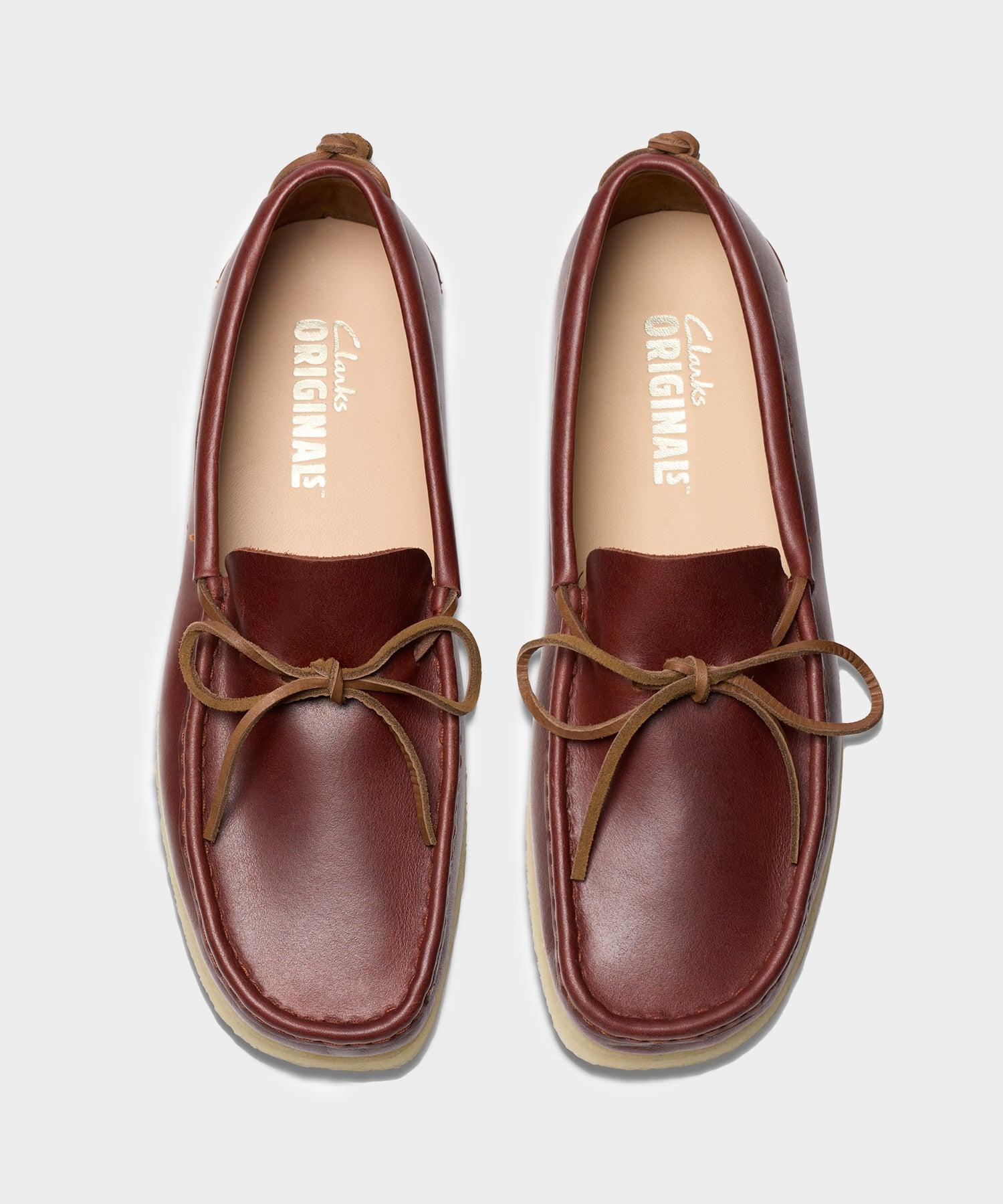 Clarks Leather Godney Mocc Boat Shoe Product Image