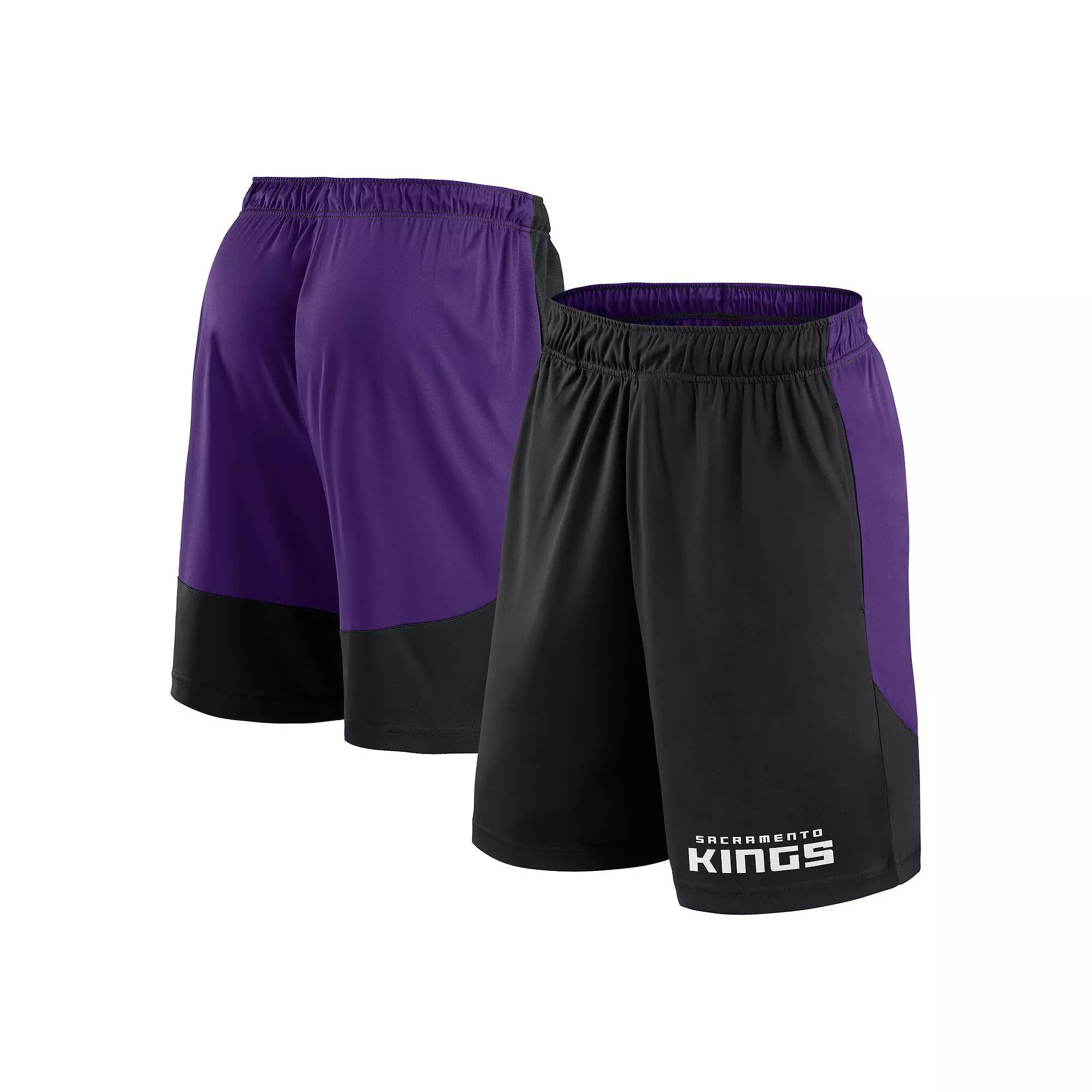 Mens Fanatics Royal/Red New York Giants Launch Polyester Shorts Product Image