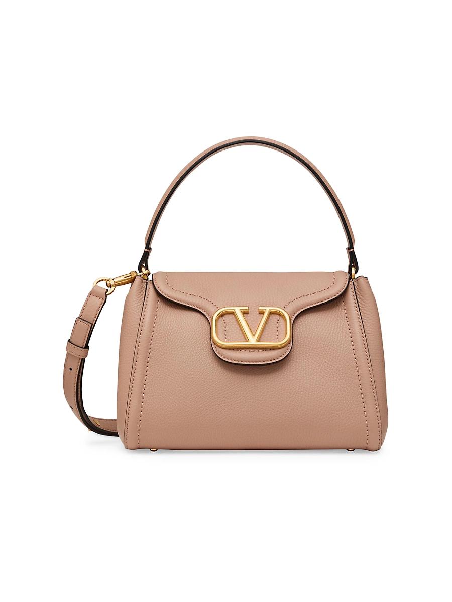 Womens Alltime Small Handbag in Grainy Calfskin Product Image