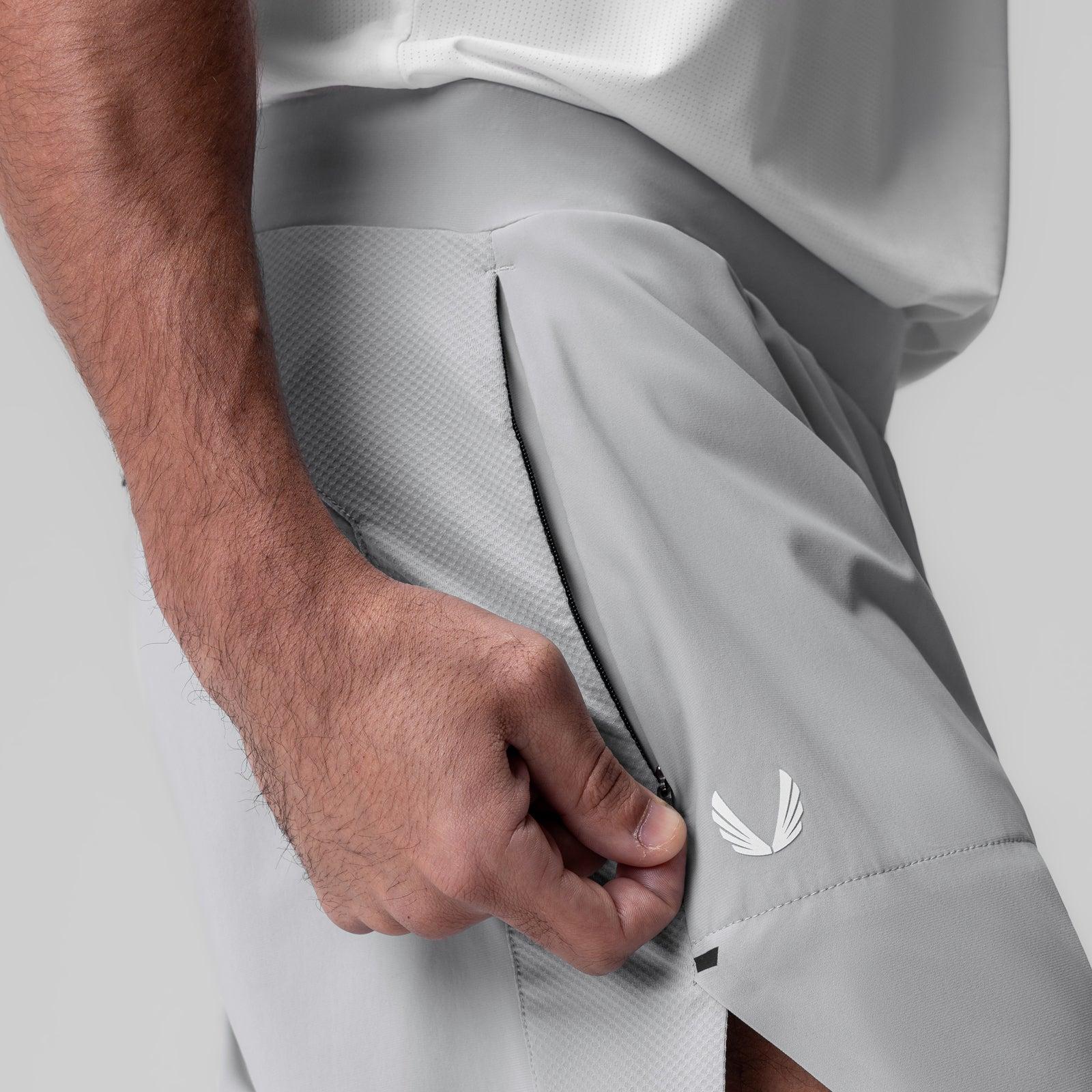 1064. Tetra-Lite® 6" Bonded Training Short - Slate Grey Male Product Image