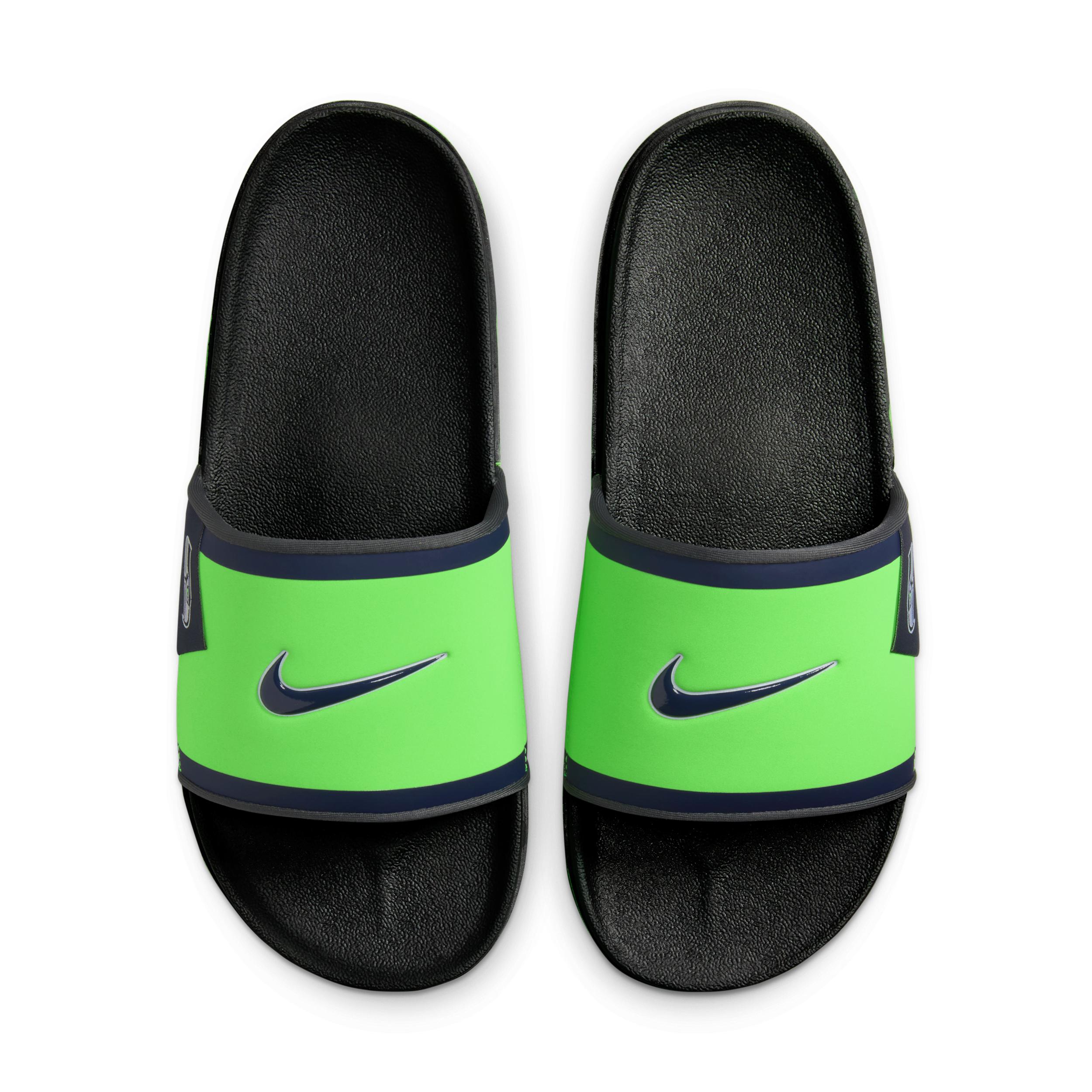 Nike Mens Offcourt (Seattle Seahawks) Offcourt Slides | FN4466-300 Product Image