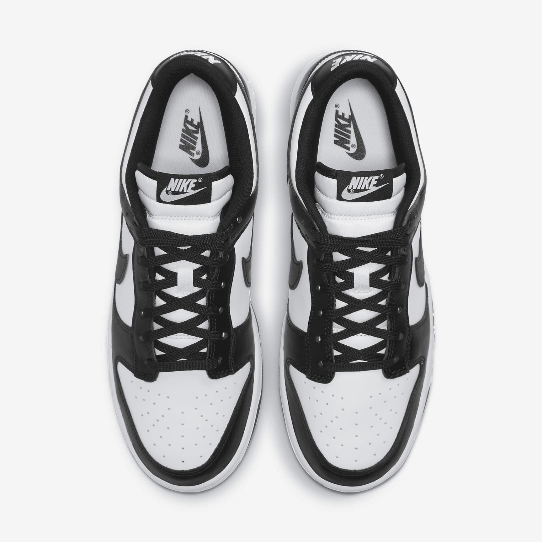 Nike Mens Nike Dunk Low Retro - Mens Shoes White/Black/White Product Image