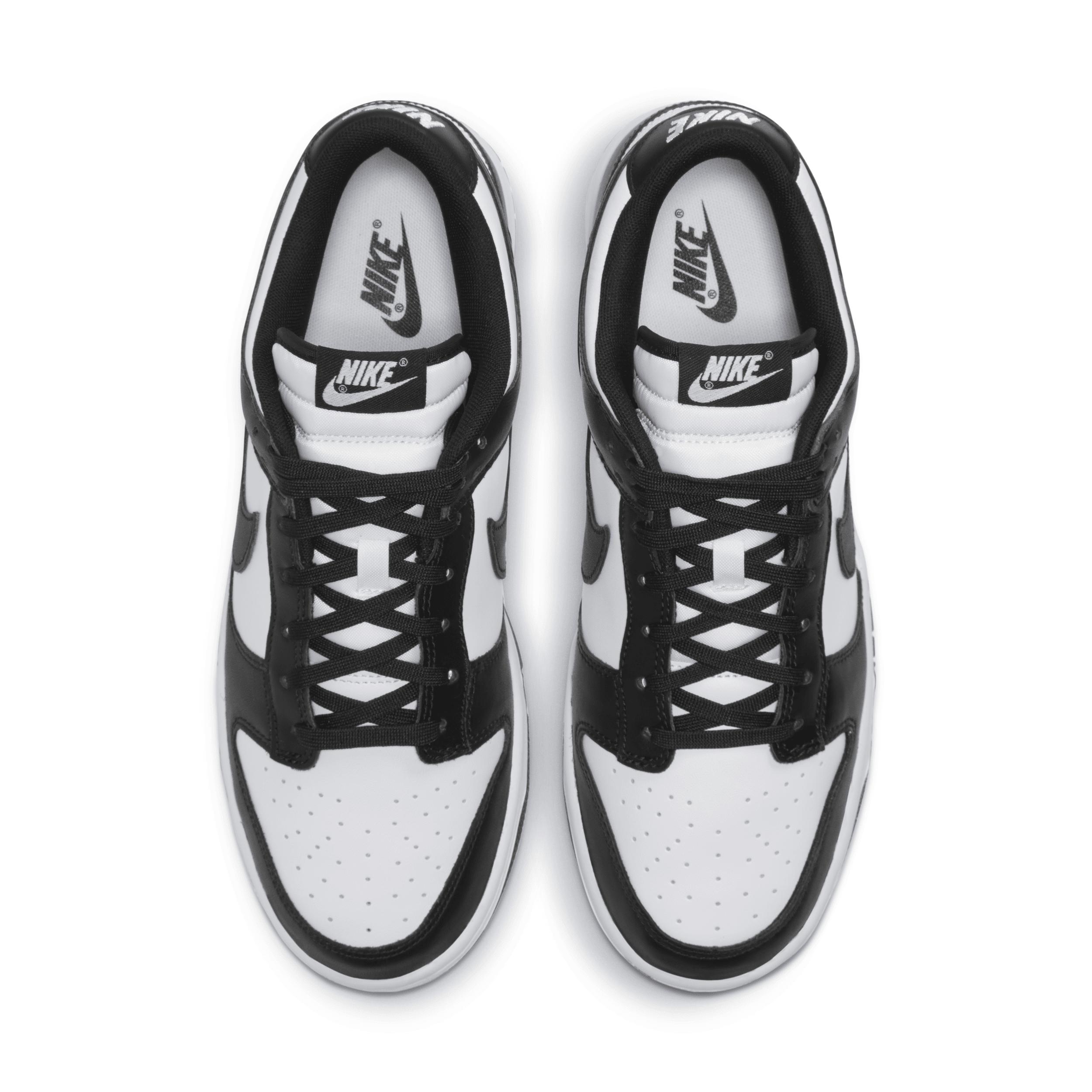 Nike Mens Nike Dunk Low Retro - Mens Shoes White/Black/White Product Image