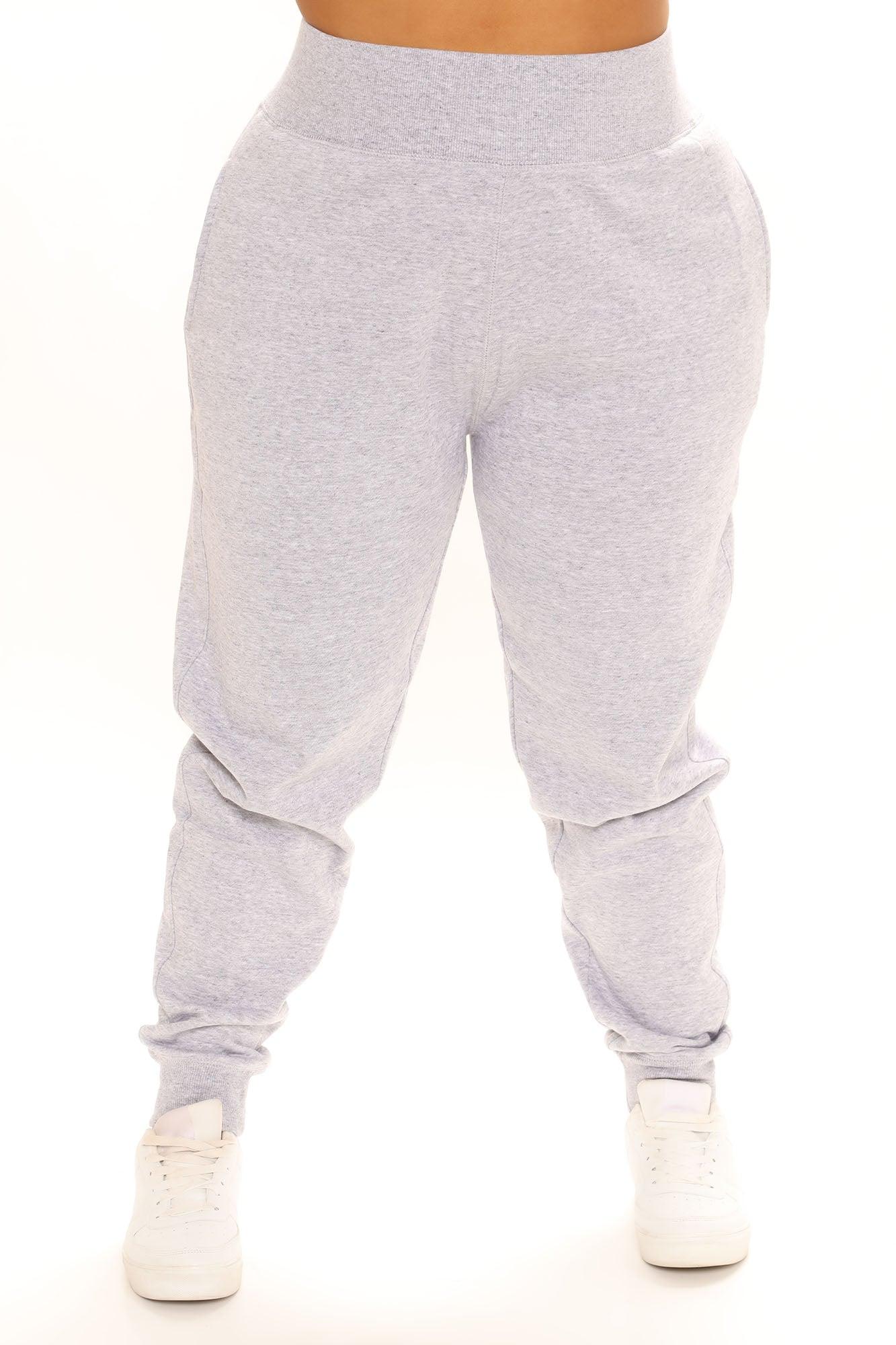 Not A Game Fleece Jogger - Heathered Grey Product Image