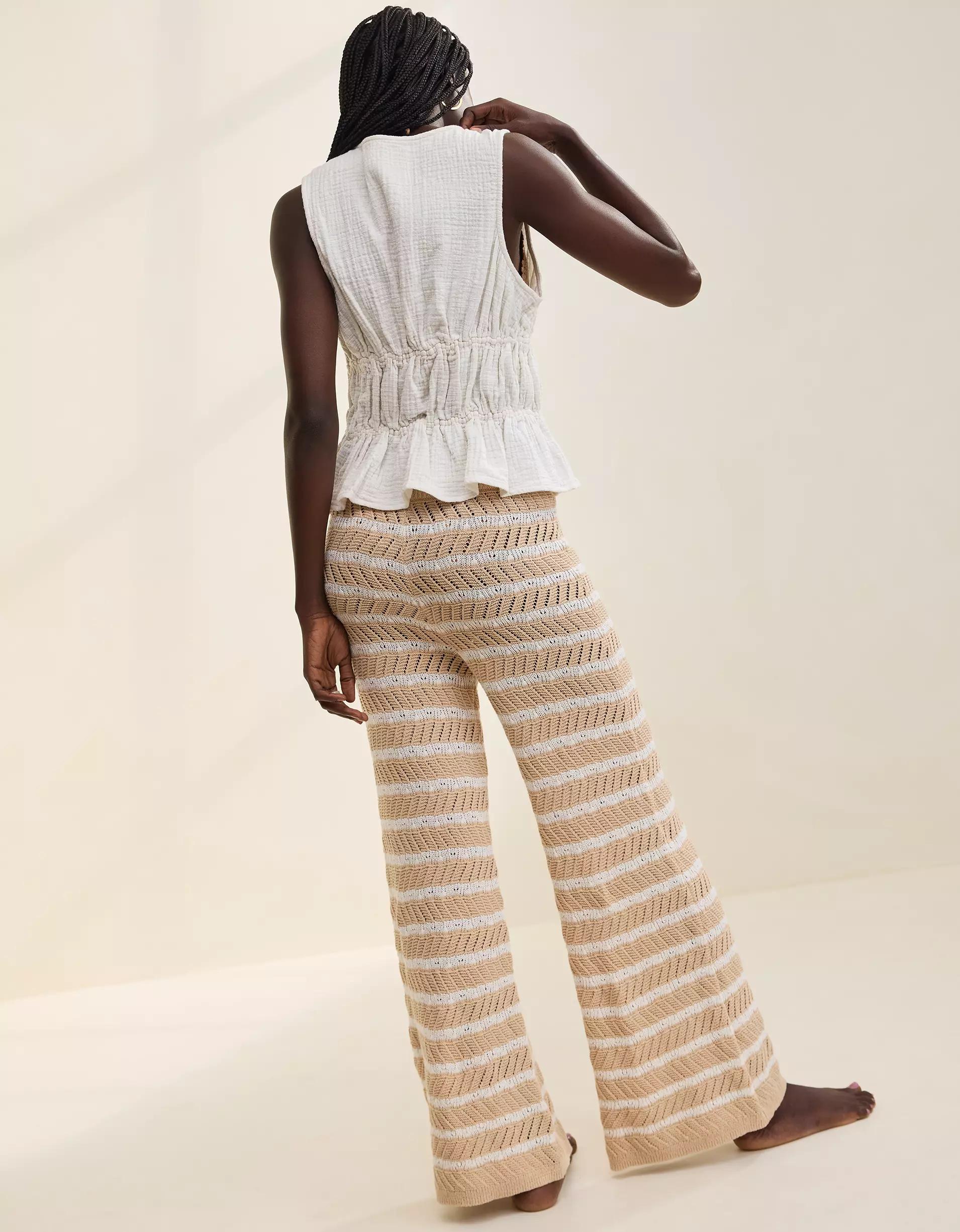 Aerie Crochet Party Pant Product Image