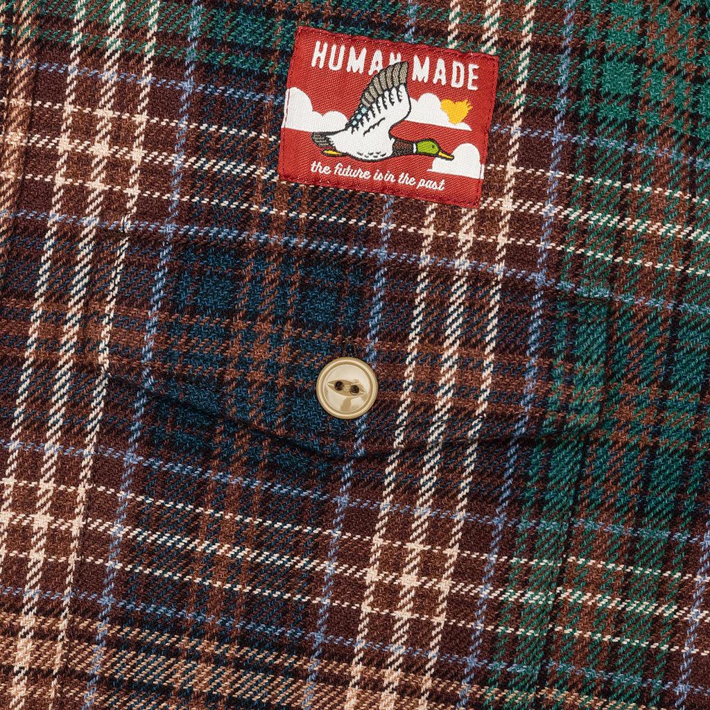 Check Shirt - Brown Male Product Image