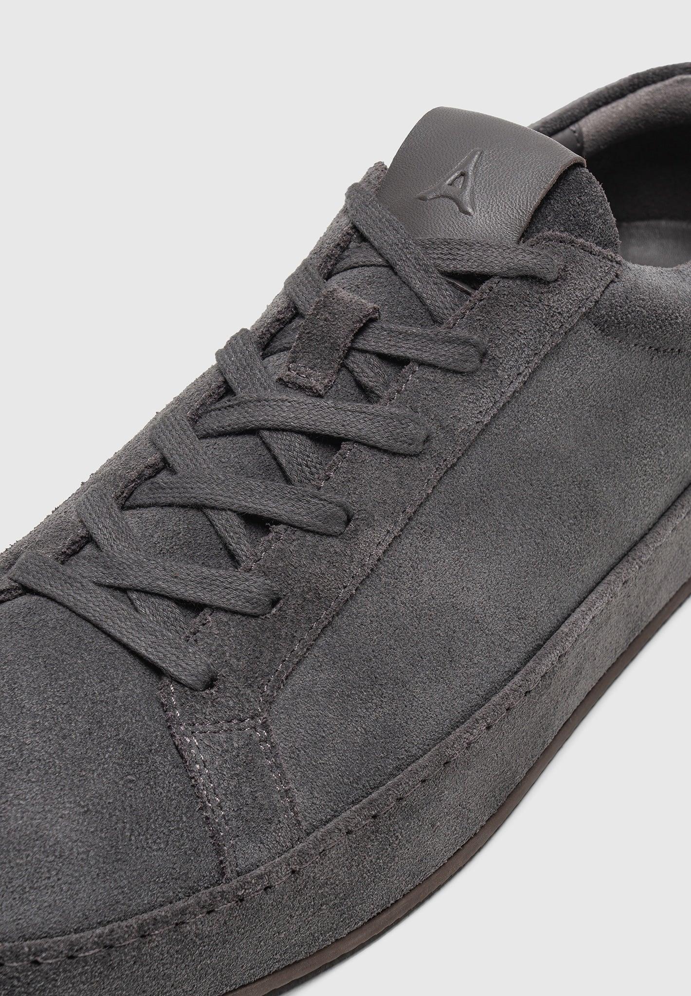 Cannes - Suede Sneaker - Graphite Male Product Image
