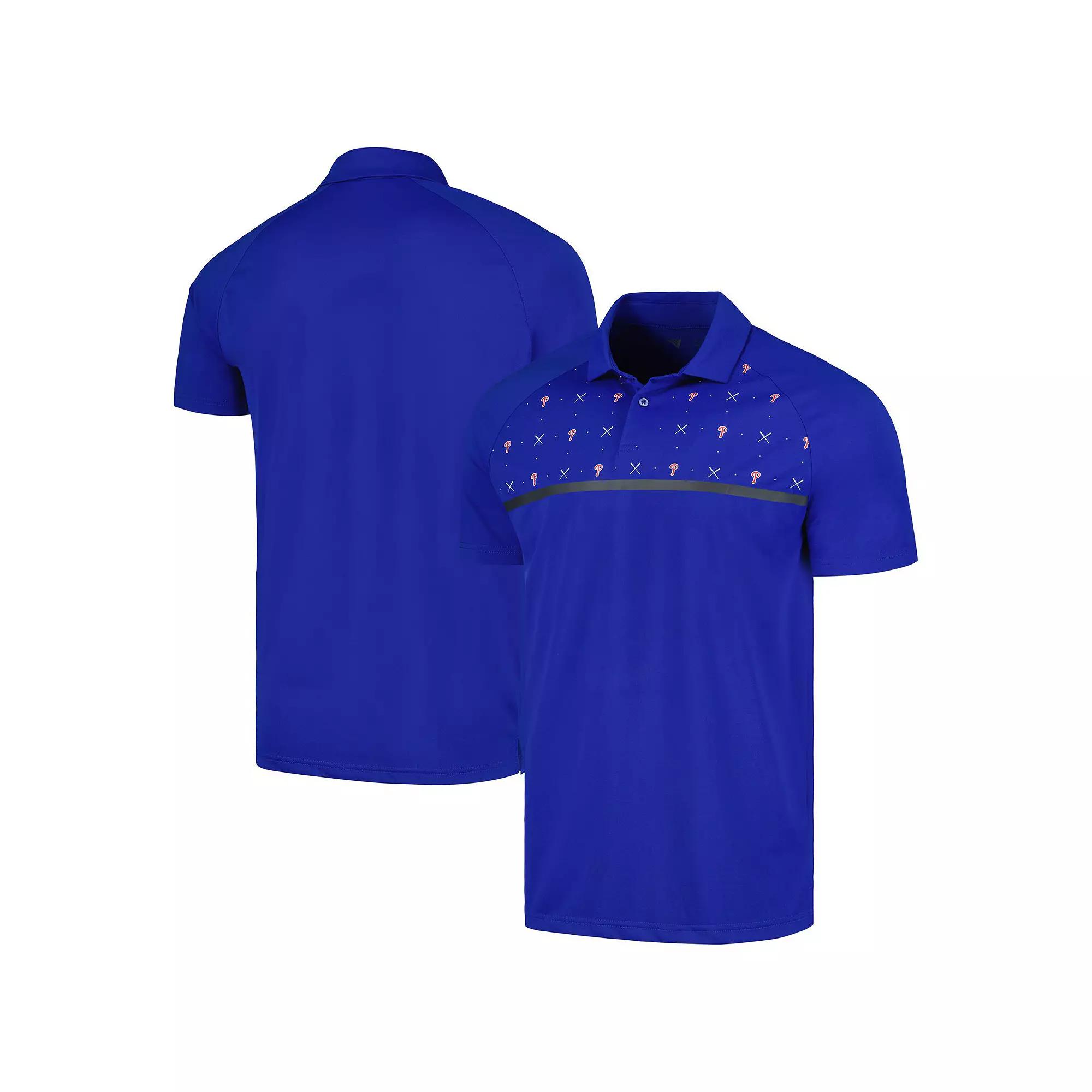 Men's Levelwear Royal Philadelphia Phillies Sector Batter Up Raglan Polo,  Product Image