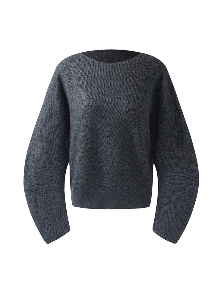 Cashmere Drop Shoulder Women Sweater Product Image