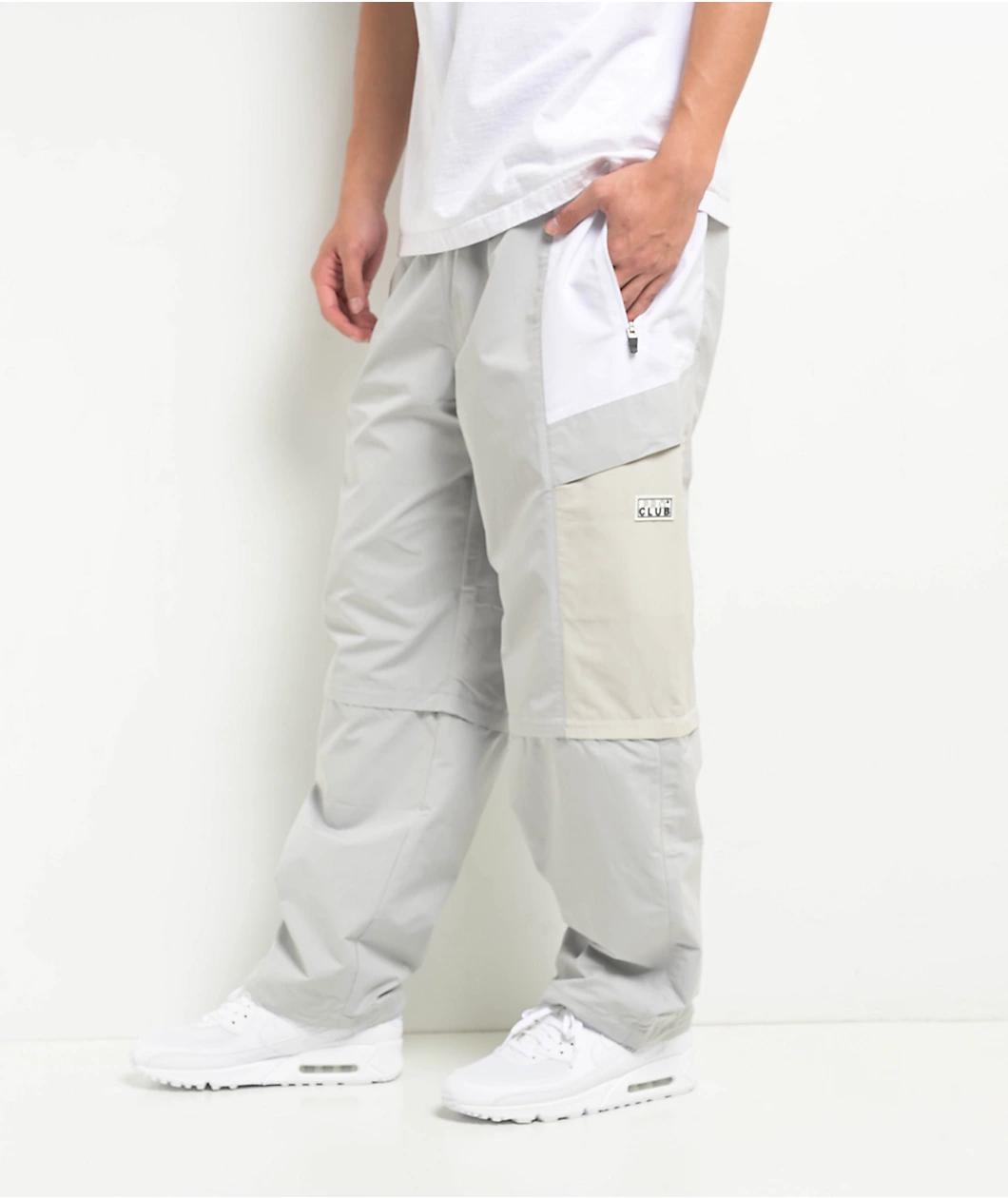 Pro Club Greyscale Convertible Windbreaker Pants Product Image