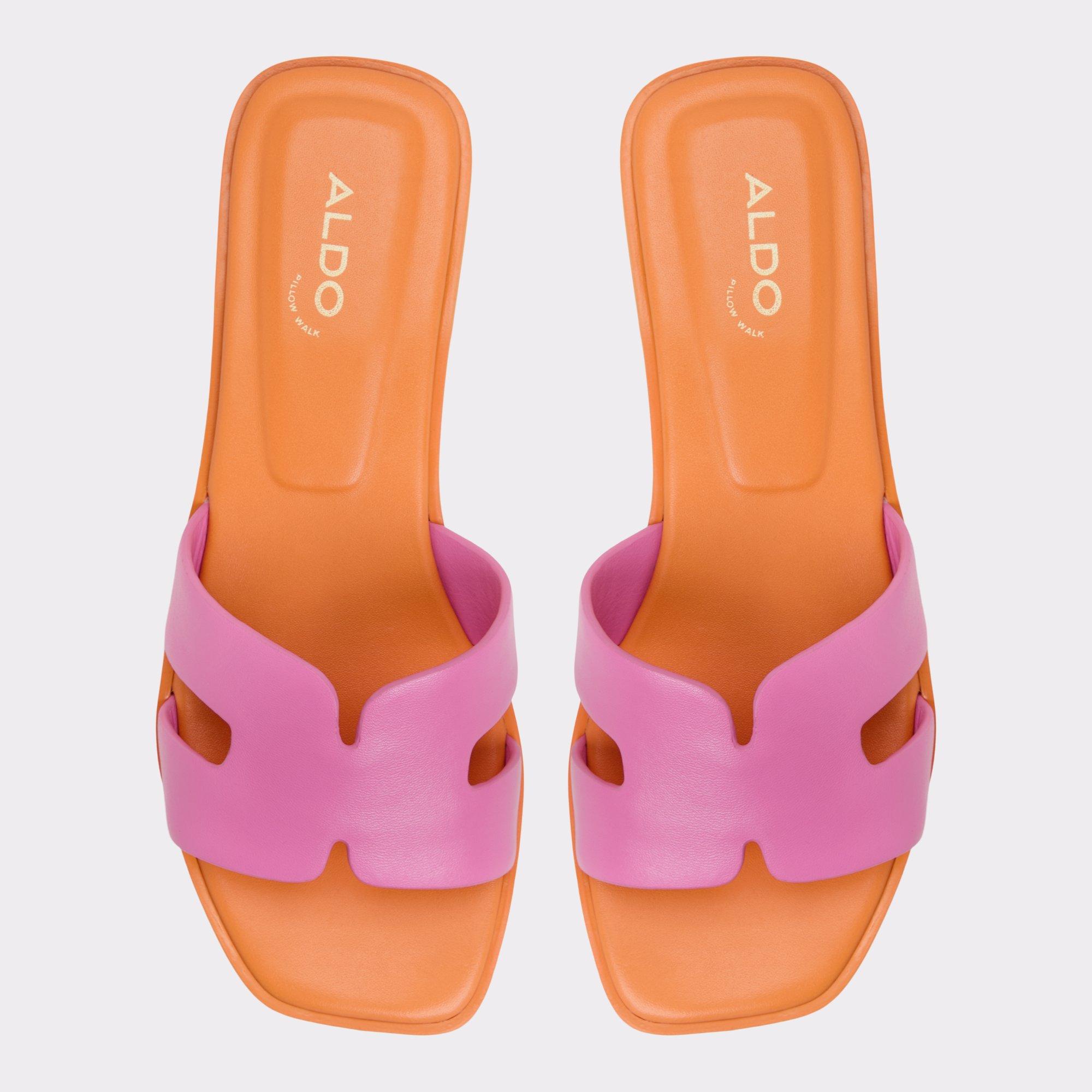 Itsandal Bright Pink Women's Flat Sandals | ALDO US Product Image