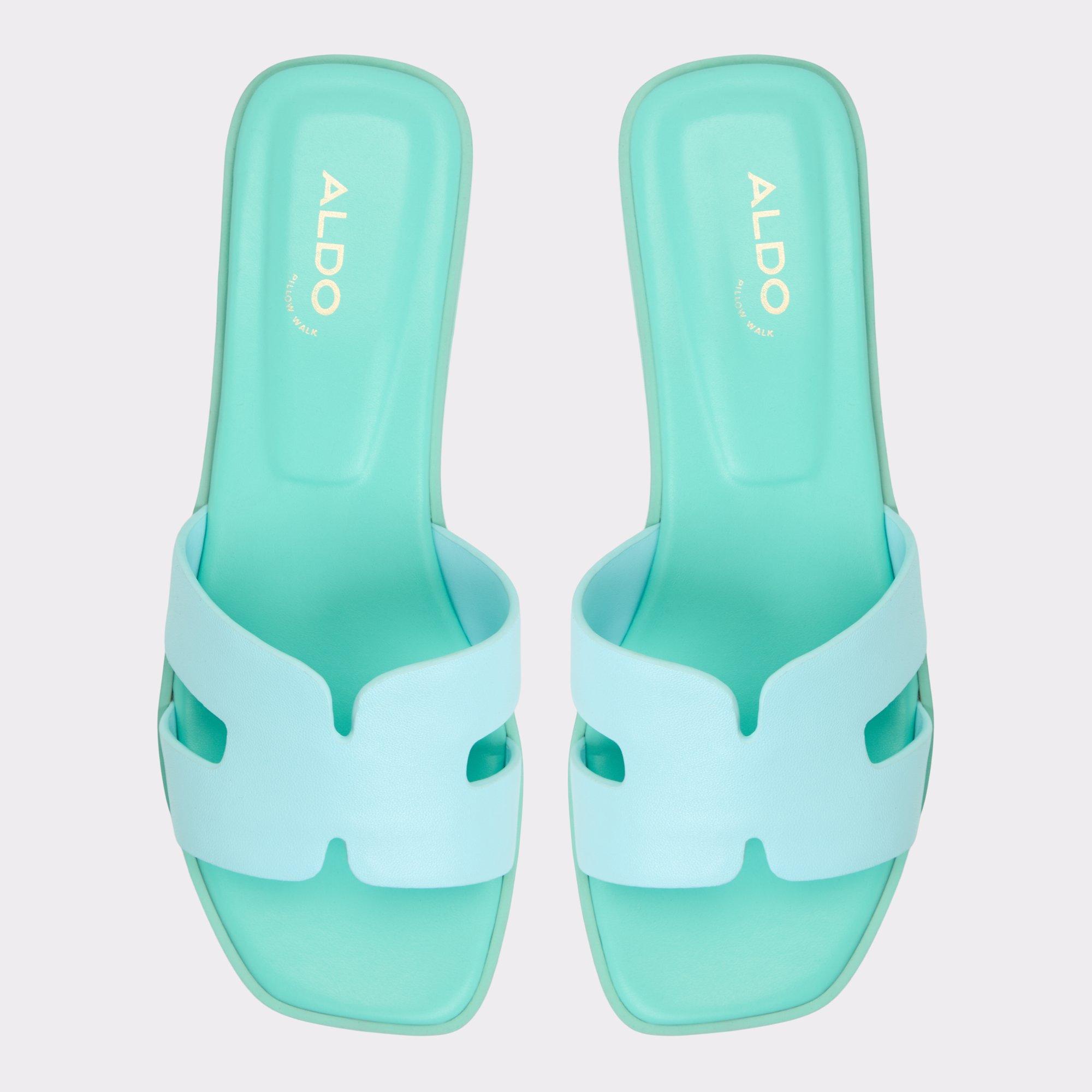 Itsandal Turquoise Women's Flat Sandals | ALDO US Product Image
