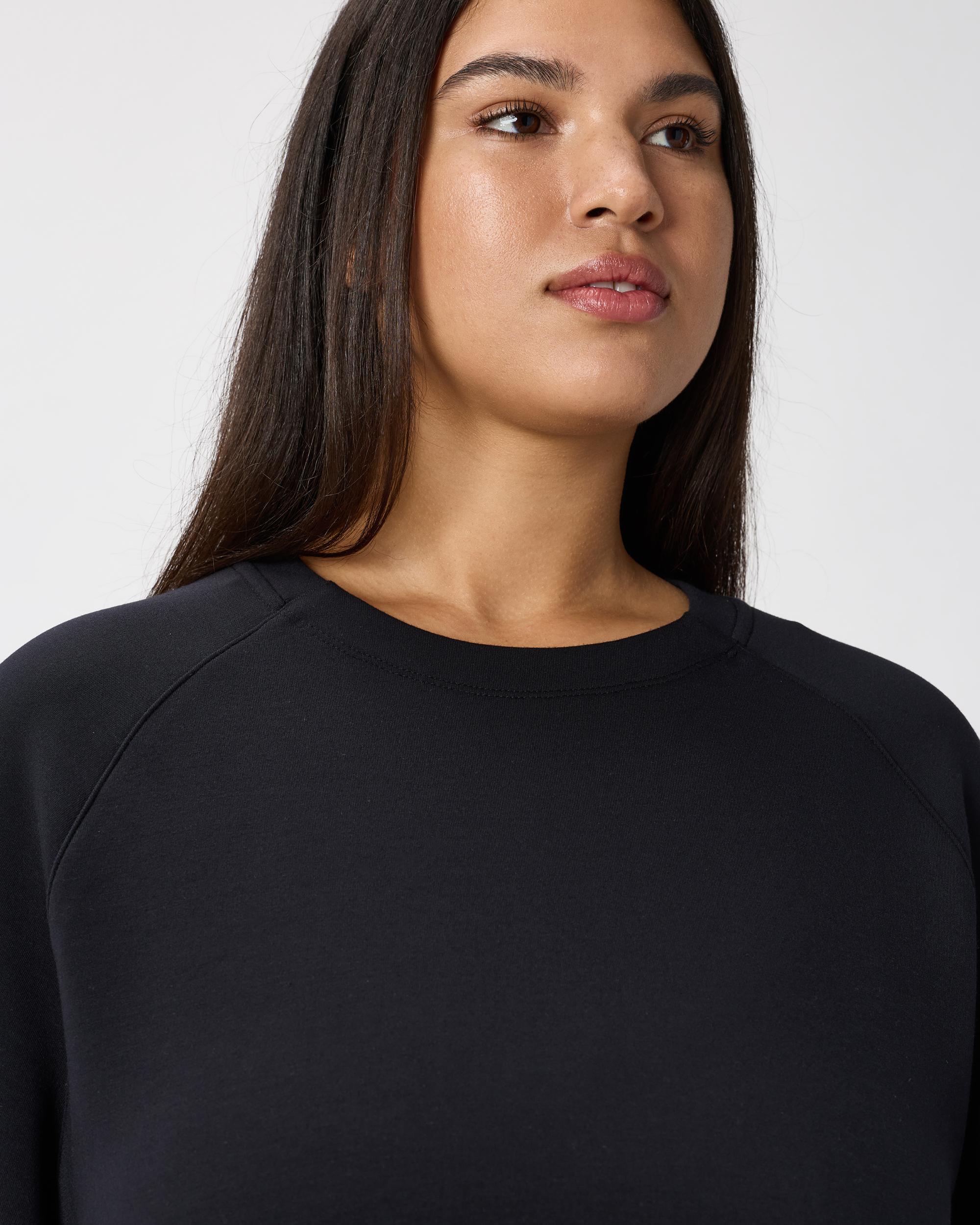 Quince | Women's CloudComfort Crewneck Sweatshirt Tencel Product Image