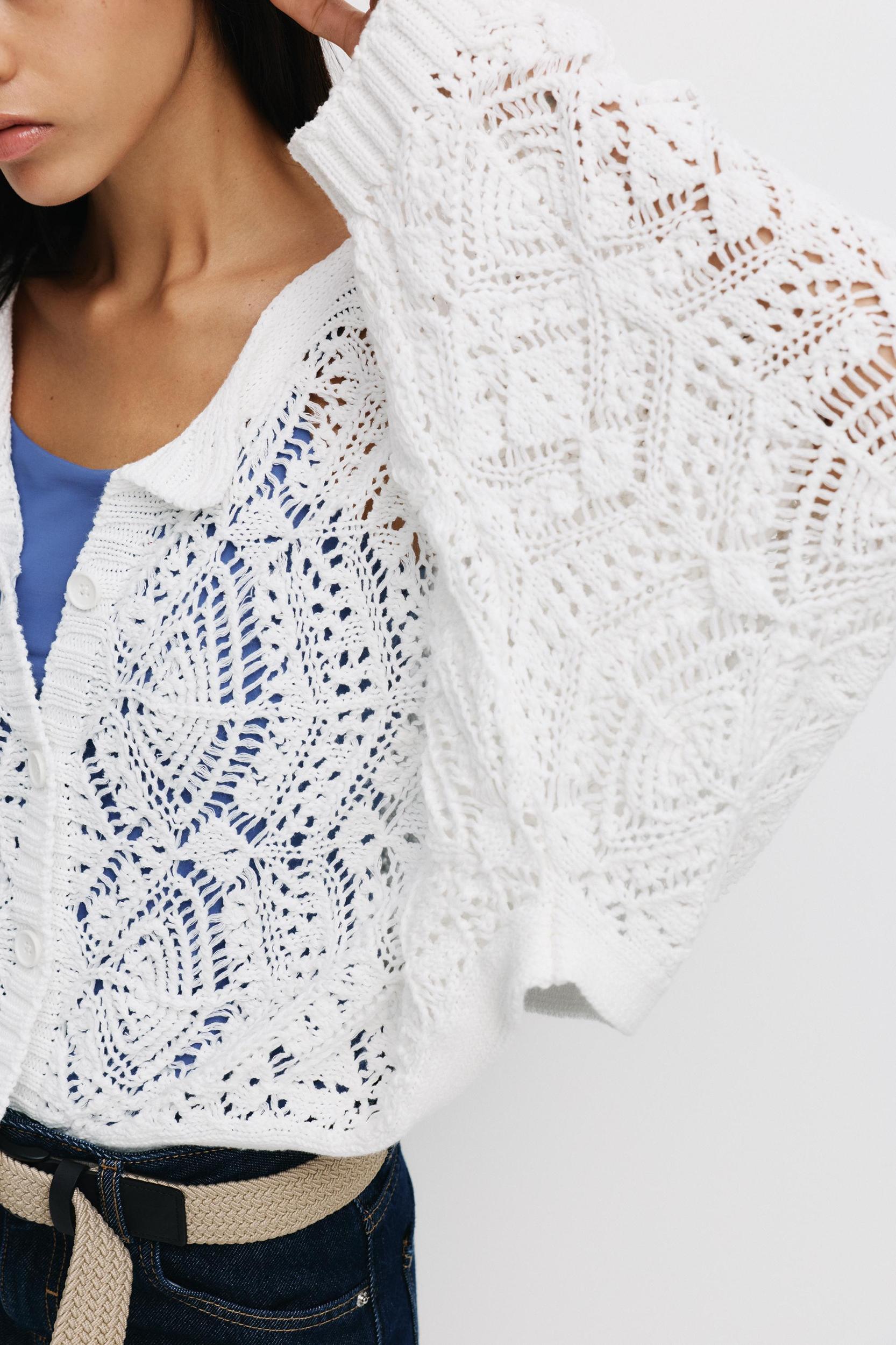 Cutwork cardigan Product Image