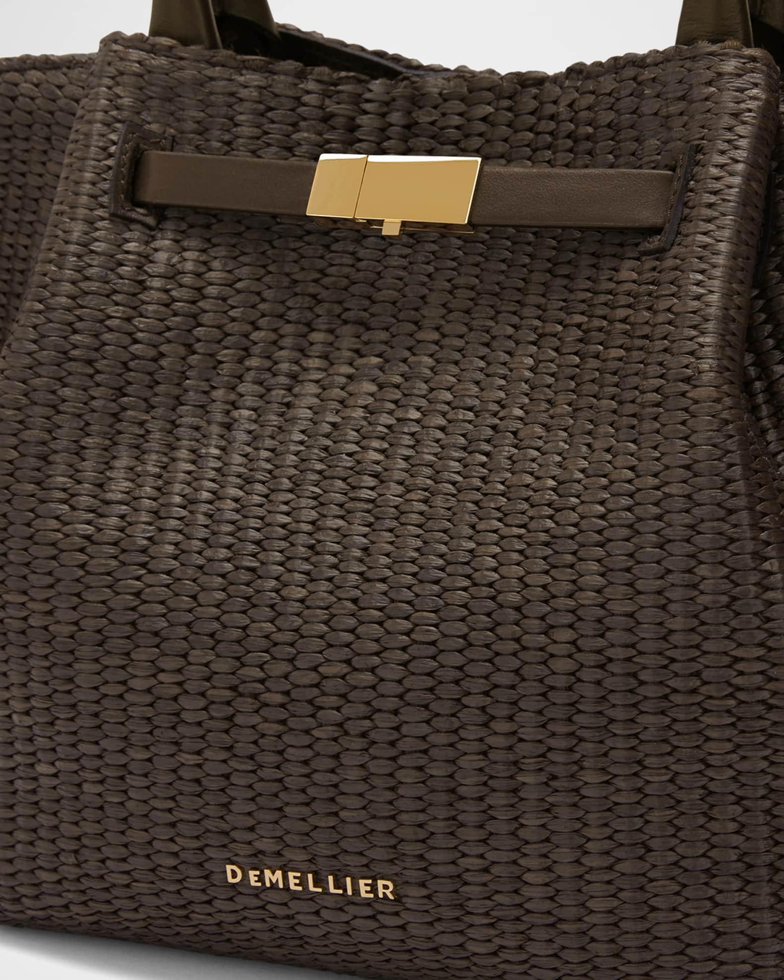 New York Midi Raffia Top-Handle Bag Product Image