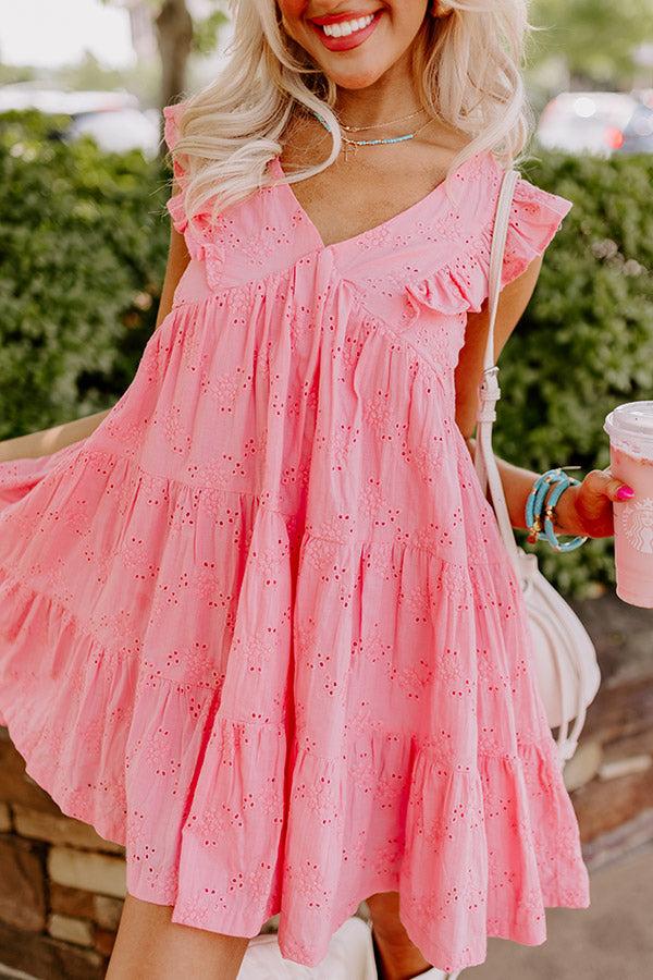 Write It Down Eyelet Dress Product Image