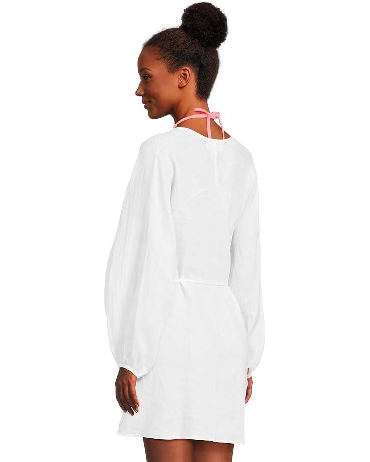 Color Play Crochet Plunge One Piece Product Image