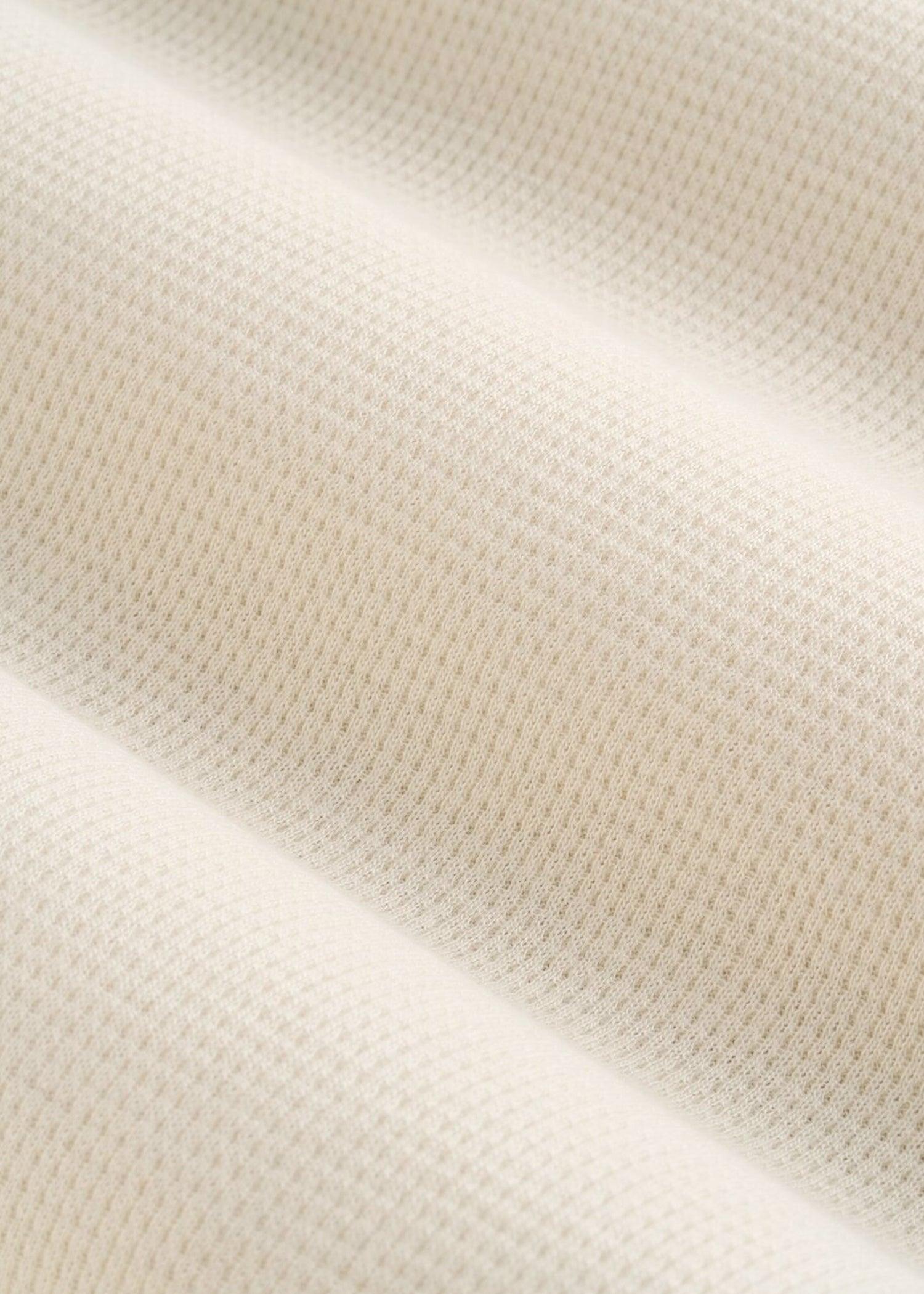 Waffle Lounge Robe for Tall Women in White Alyssum Female Product Image