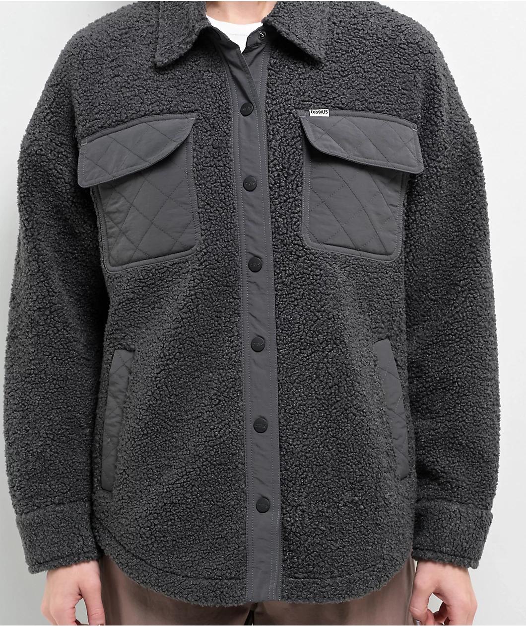 Dravus Tempest Black Sherpa Jacket Product Image