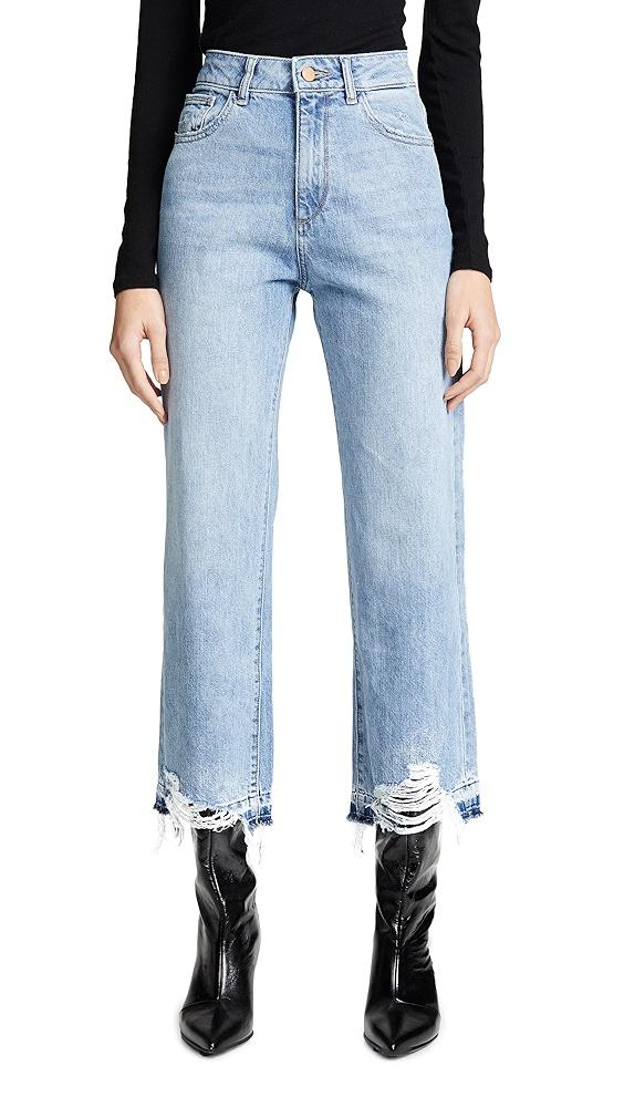 DL1961 Hepburn High Rise Wide Leg Jeans | Shopbop Product Image