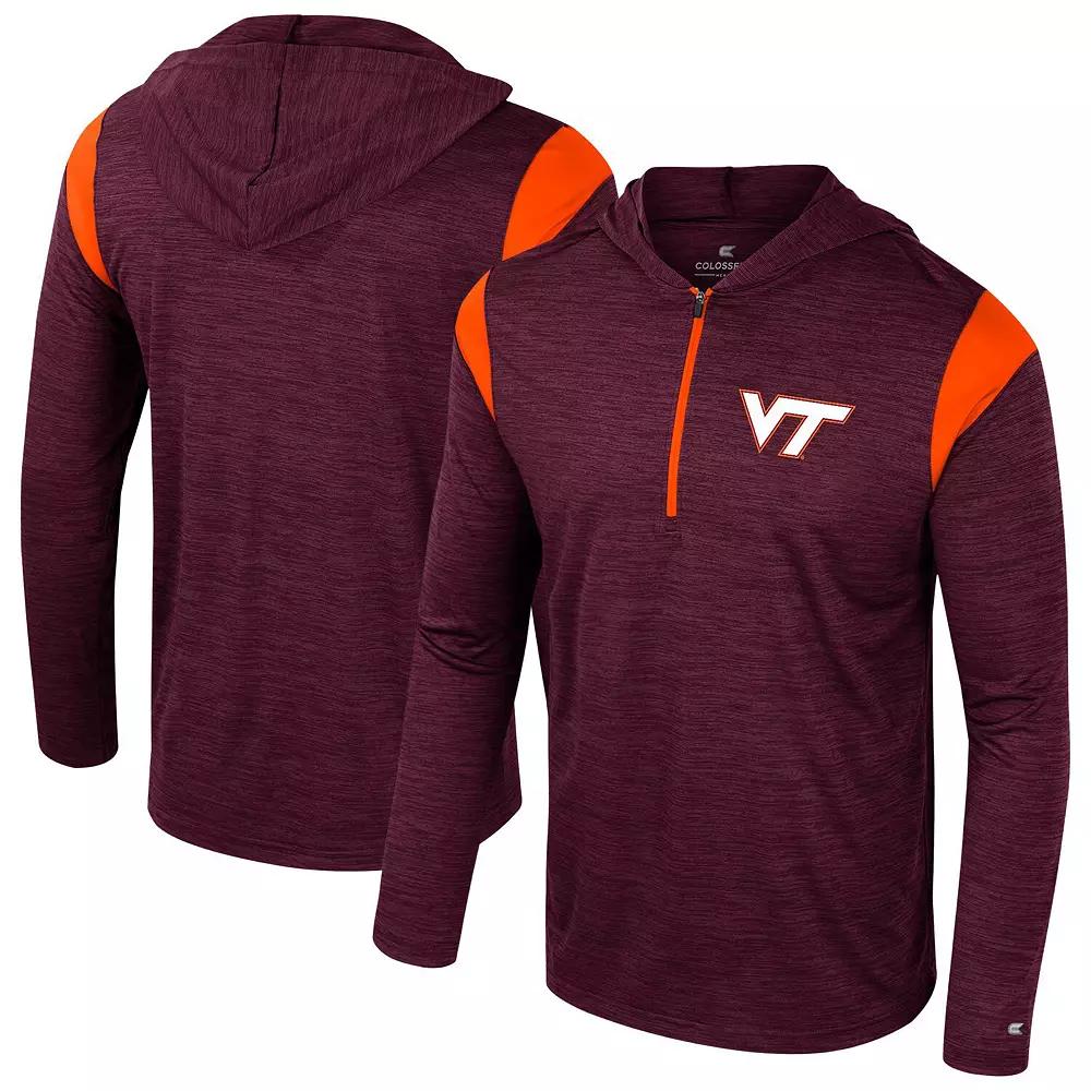 Men's Colosseum Maroon Virginia Tech Hokies Dozer Half-Zip Windshirt, Size: XL, Red Product Image