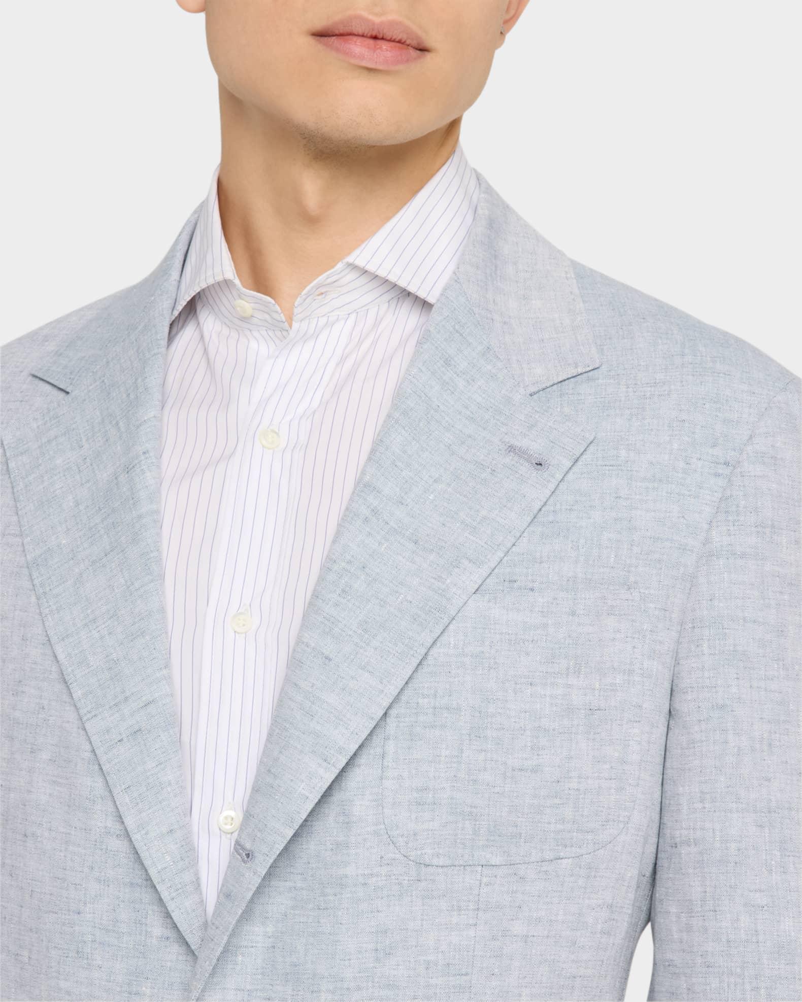 Men's Linen Single-Breasted Sport Coat Product Image