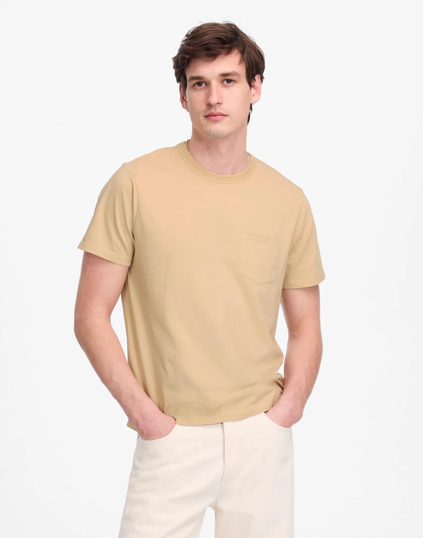 Garment-Dyed Allday Crewneck Pocket Tee Product Image