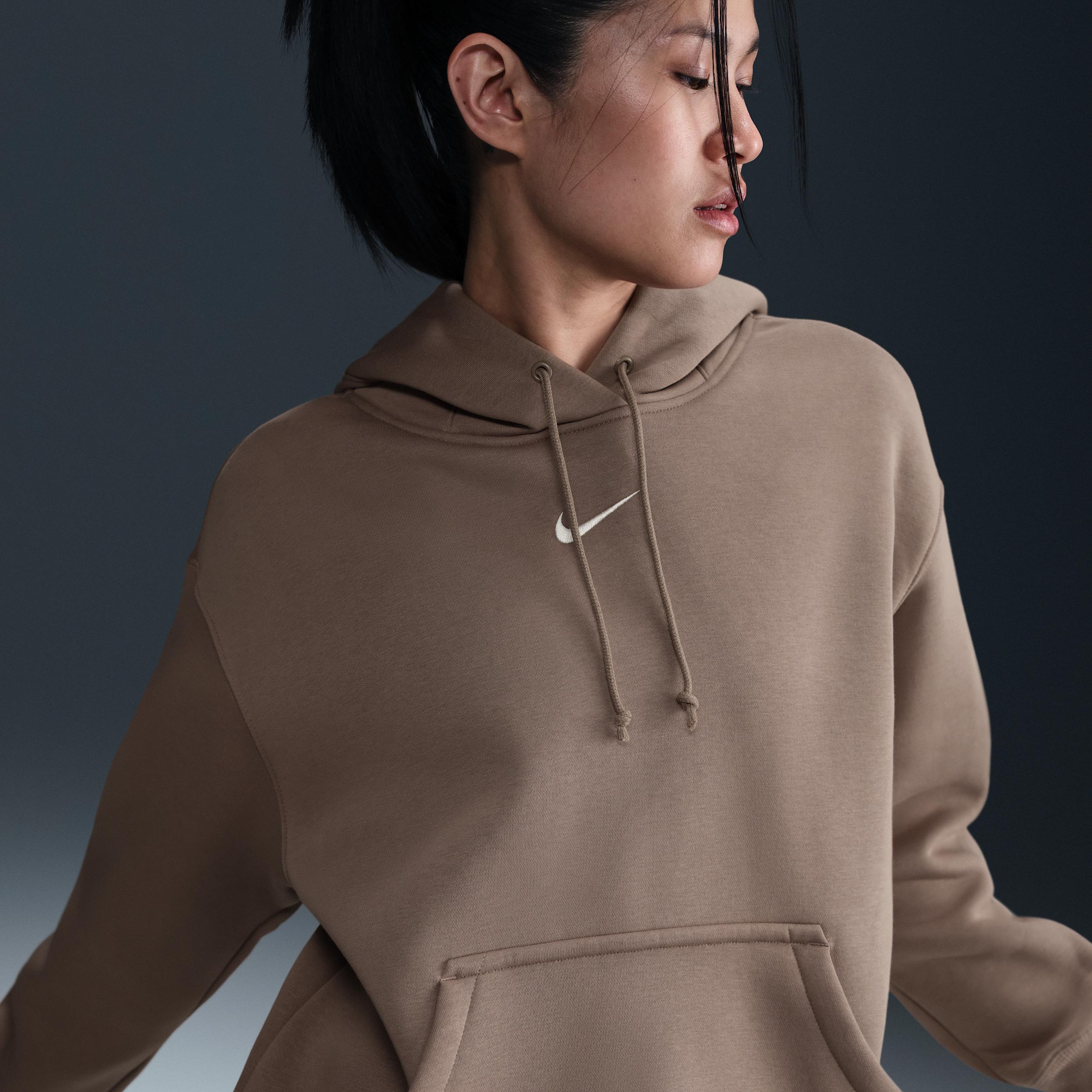 Womens Nike Sportswear Phoenix Fleece Oversized Pullover Hoodie Product Image