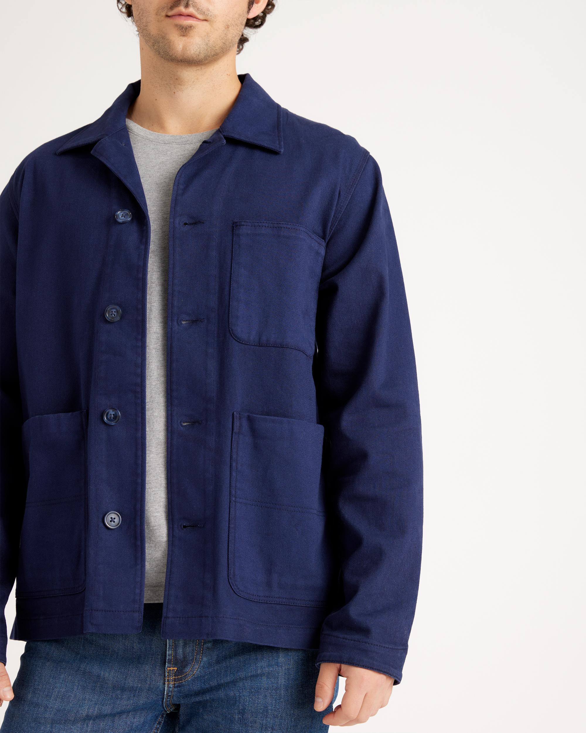 Quince | Men's Organic Comfort Stretch Chore Jacket Organic Cotton Product Image