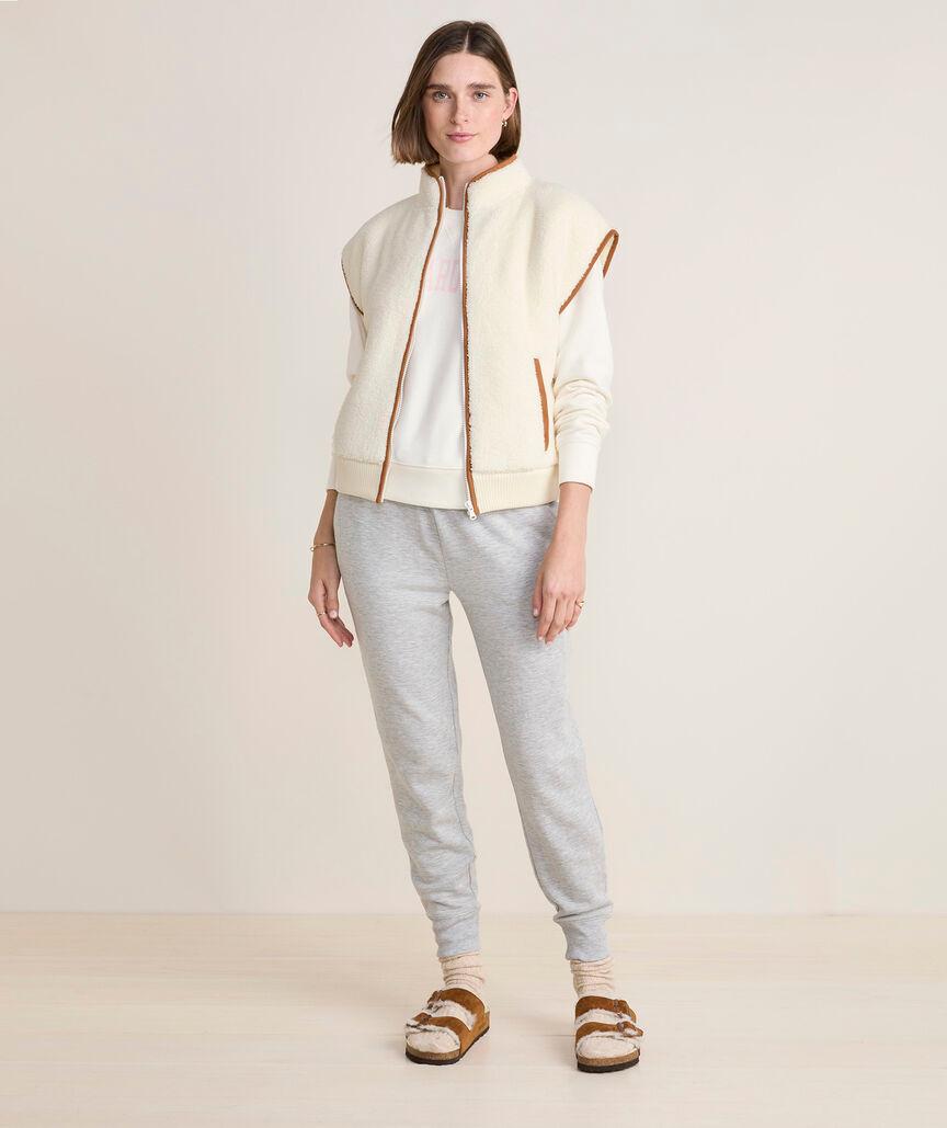 Teddy Fleece Full-Zip Vest Product Image