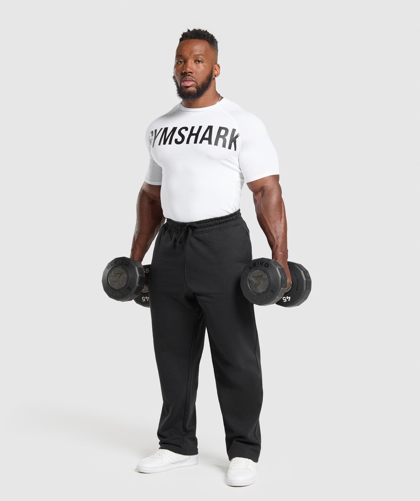 Gymshark Prime T-Shirt - White Male Product Image
