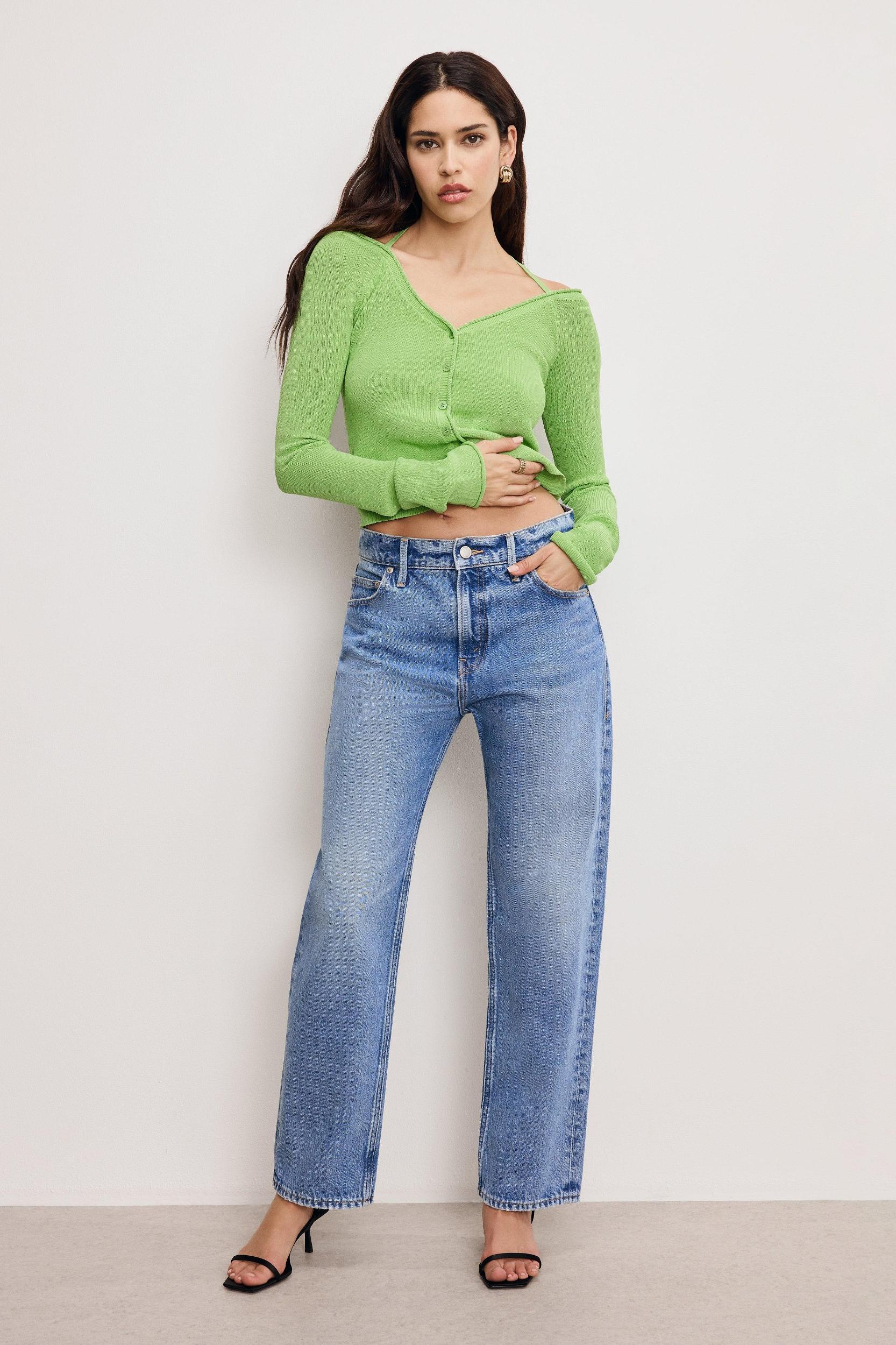 GOOD RELAXED STRAIGHT JEANS | INDIGO885 Product Image