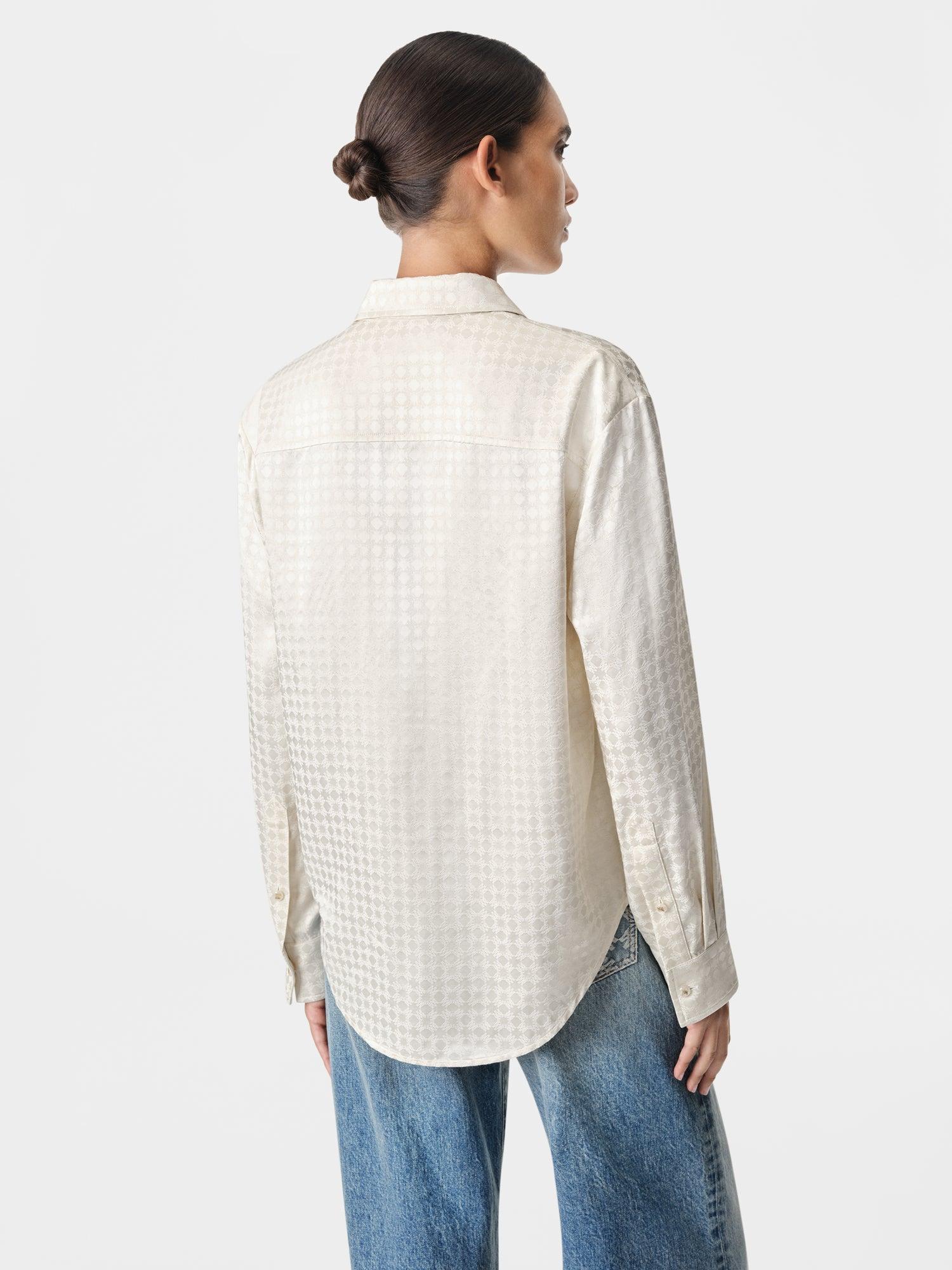 WOMEN - WOMEN'S MA QUAD LONG SLEEVE SHIRT - Alabaster Female Product Image