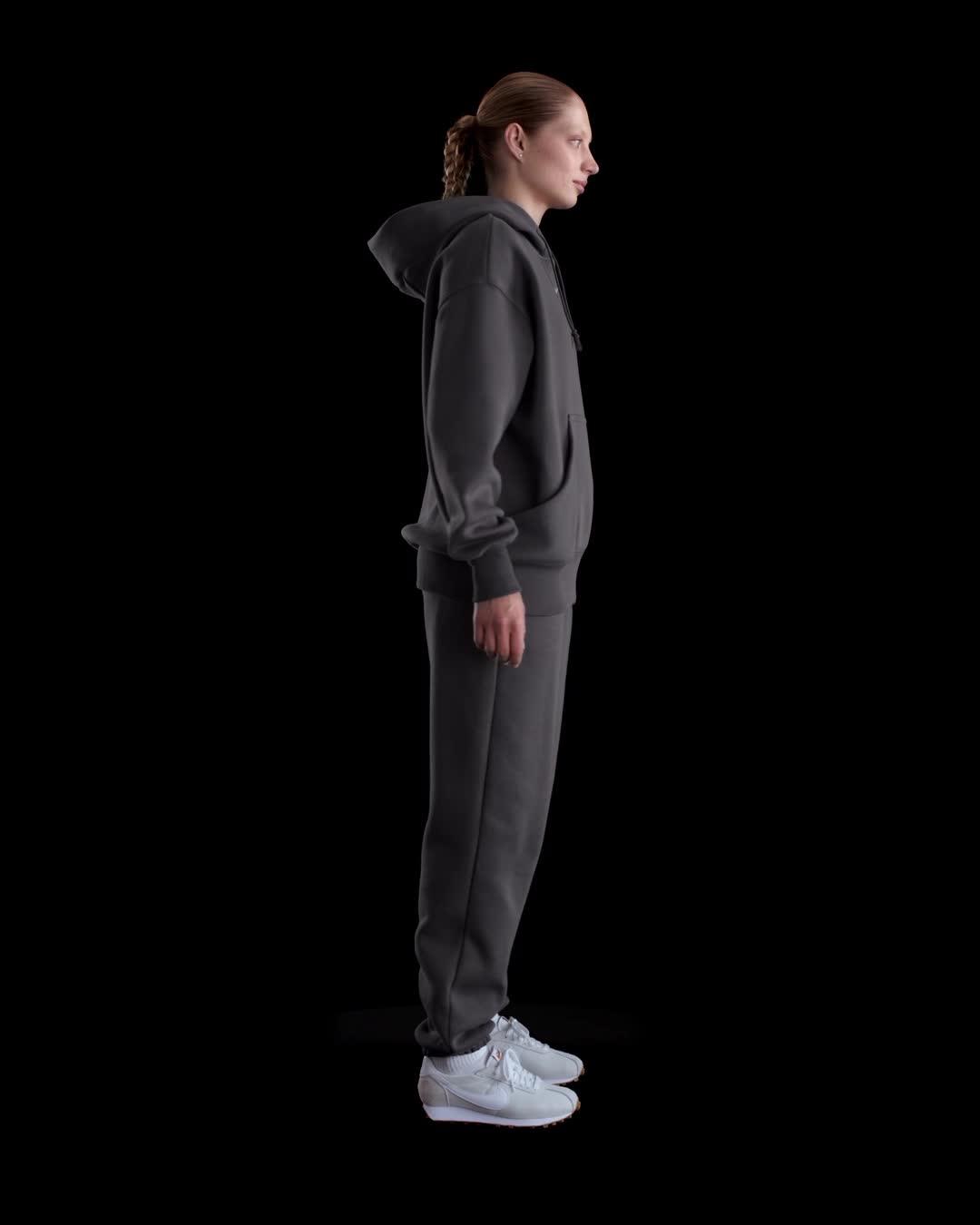 Womens Nike Sportswear Phoenix Fleece Oversized Pullover Hoodie | DQ5860-036 Product Image