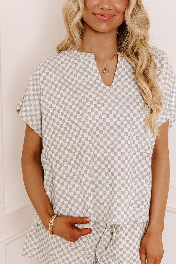 Cappuccino Cutie Shift Top Product Image